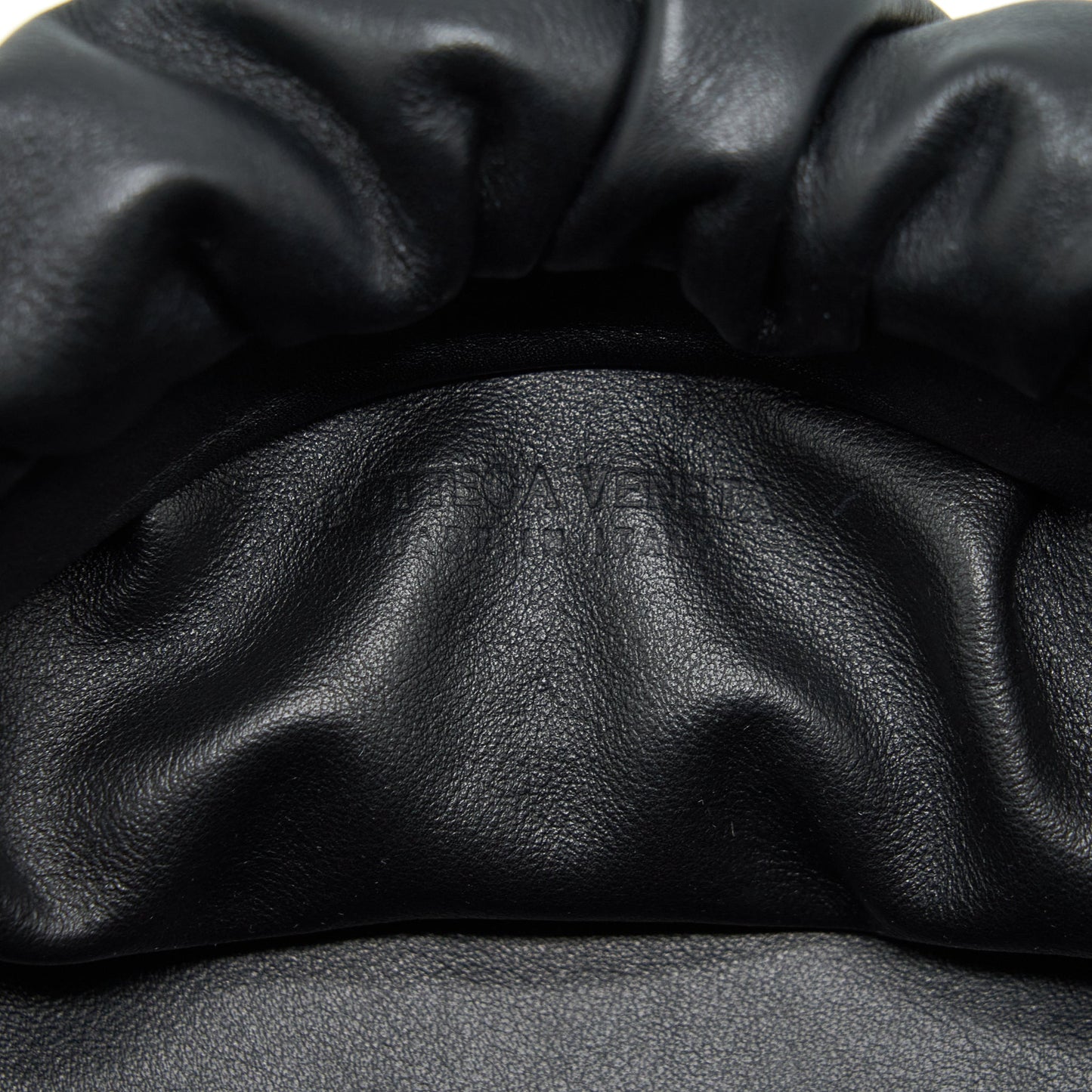 Bottega Veneta Chain Pouch Calfskin Black GHW