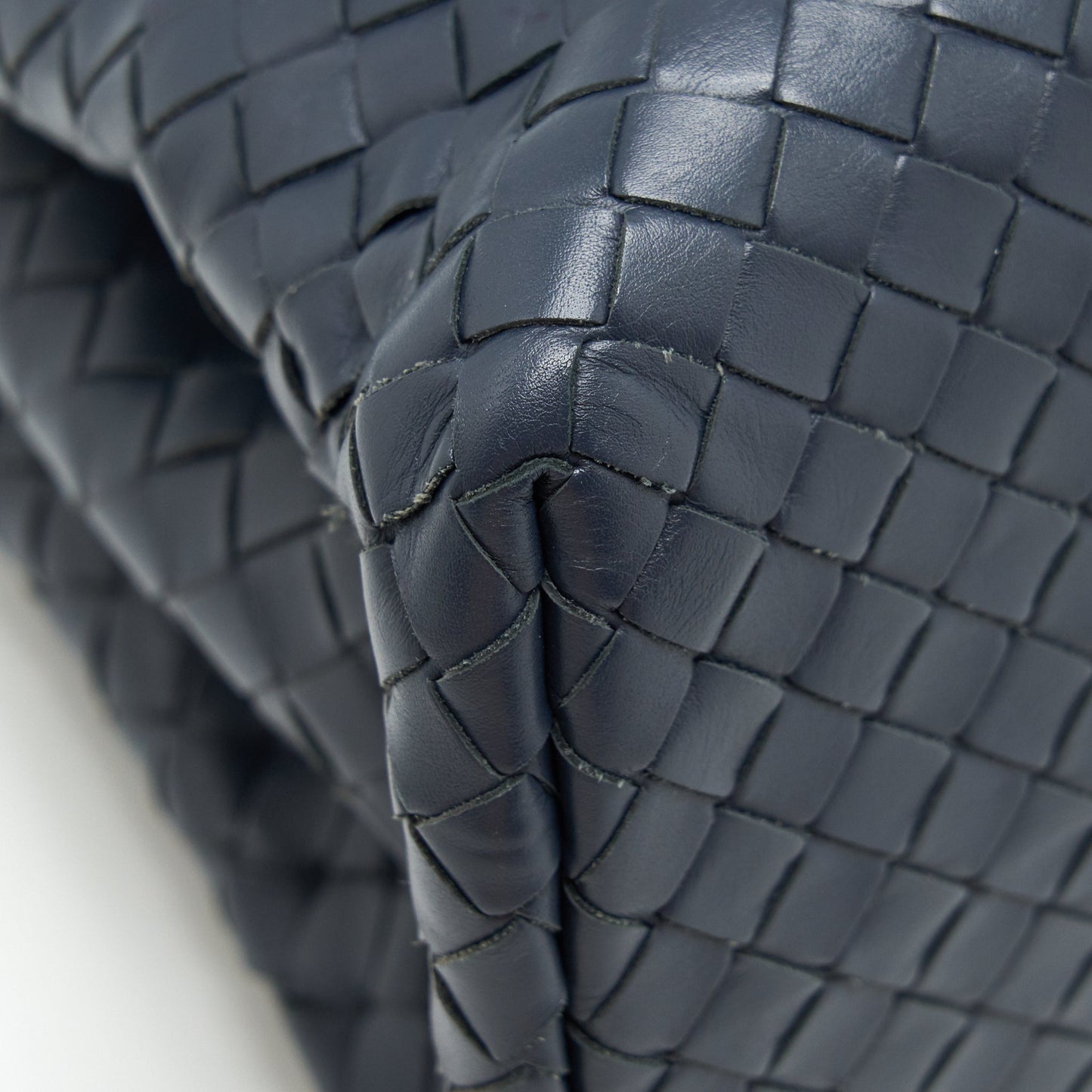 bottega Veneta Mini Roma blue Calfskin Bag