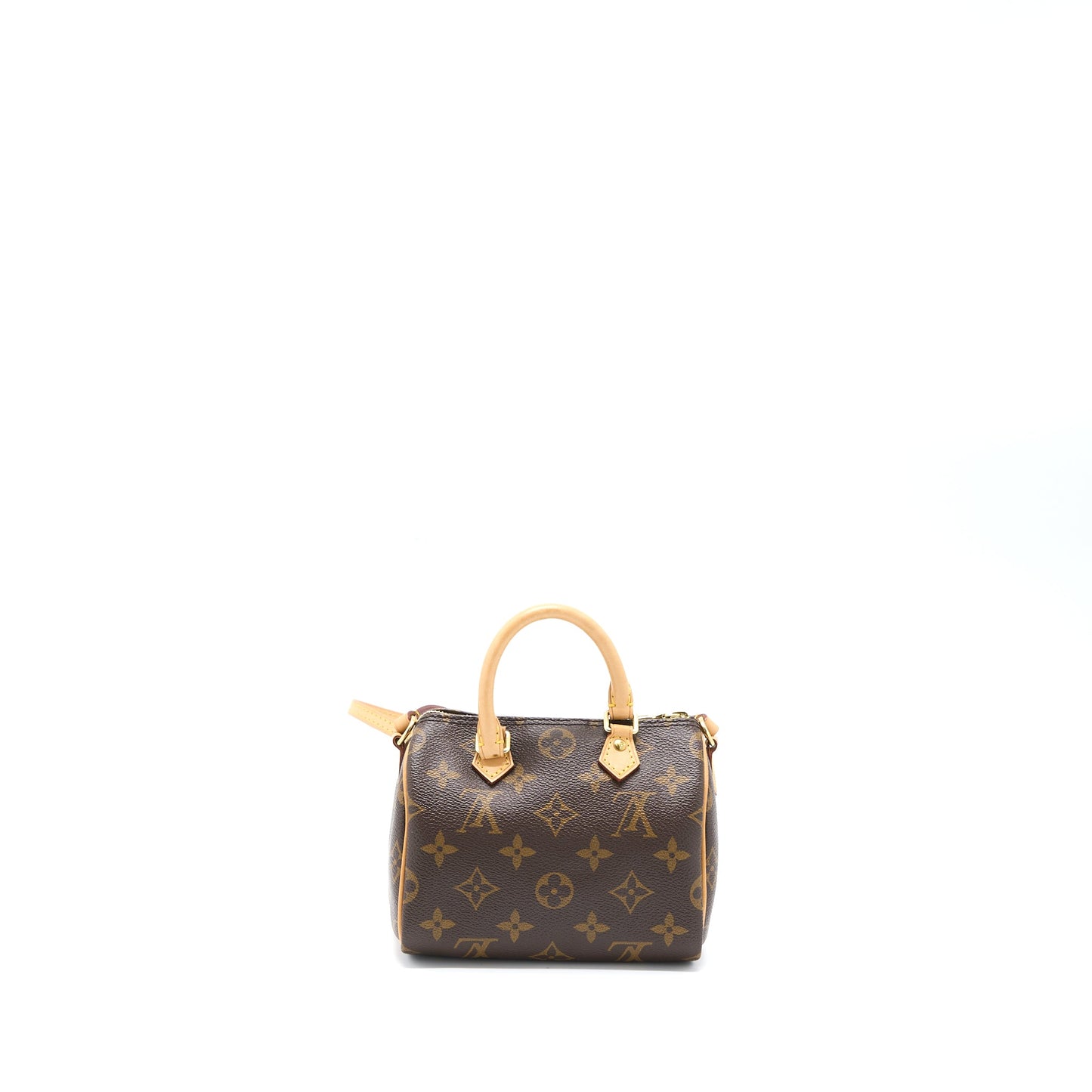 Louis Vuitton Nano Speedy Monogram Canvas GHW (Old Version)