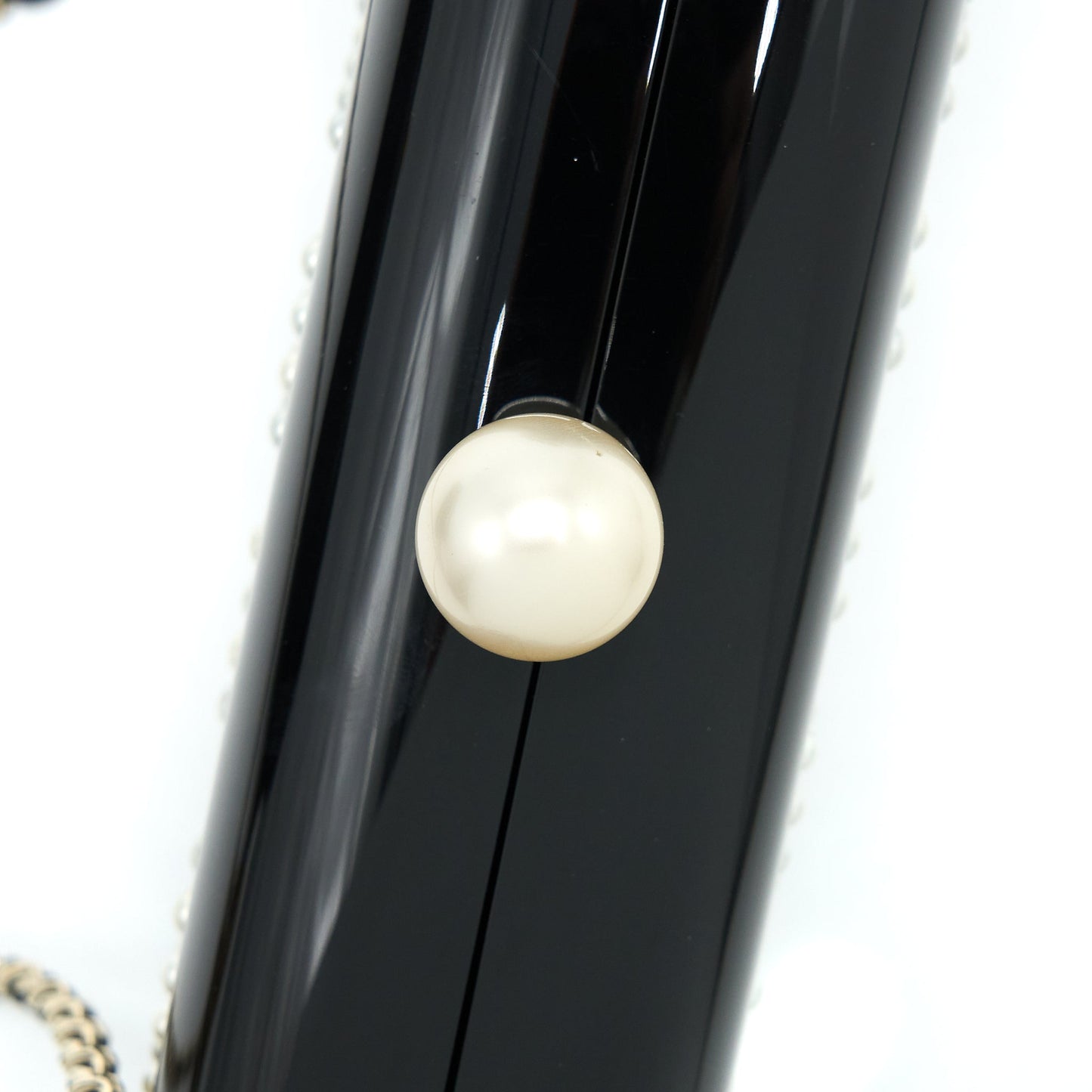 Chanel Votez Coco Evening Clutch with Chain Black LGHW