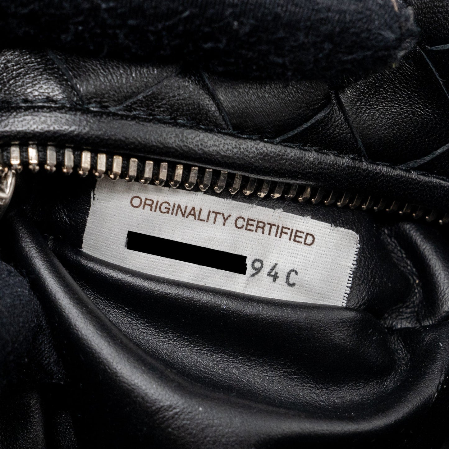 Bottega Veneta Mini Jodie Lambskin Black SHW