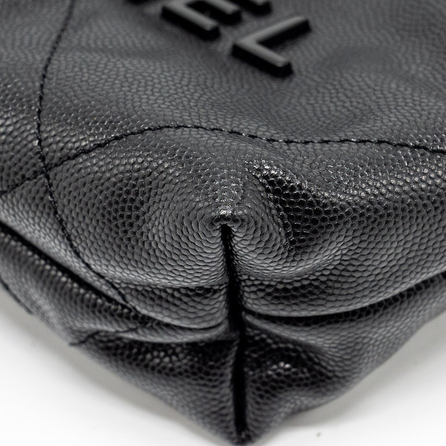 Chanel Mini 22 Bag Caviar Black GHW (Microchip)