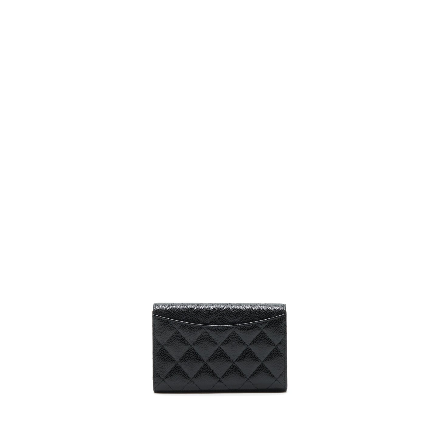 Chanel Classic flap Wallet Caviar Black GHW