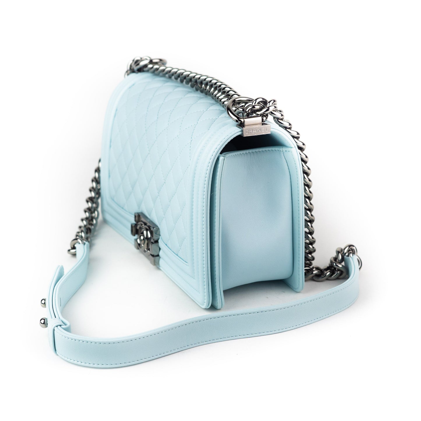 Chanel Lambskin Medium Boy Bag