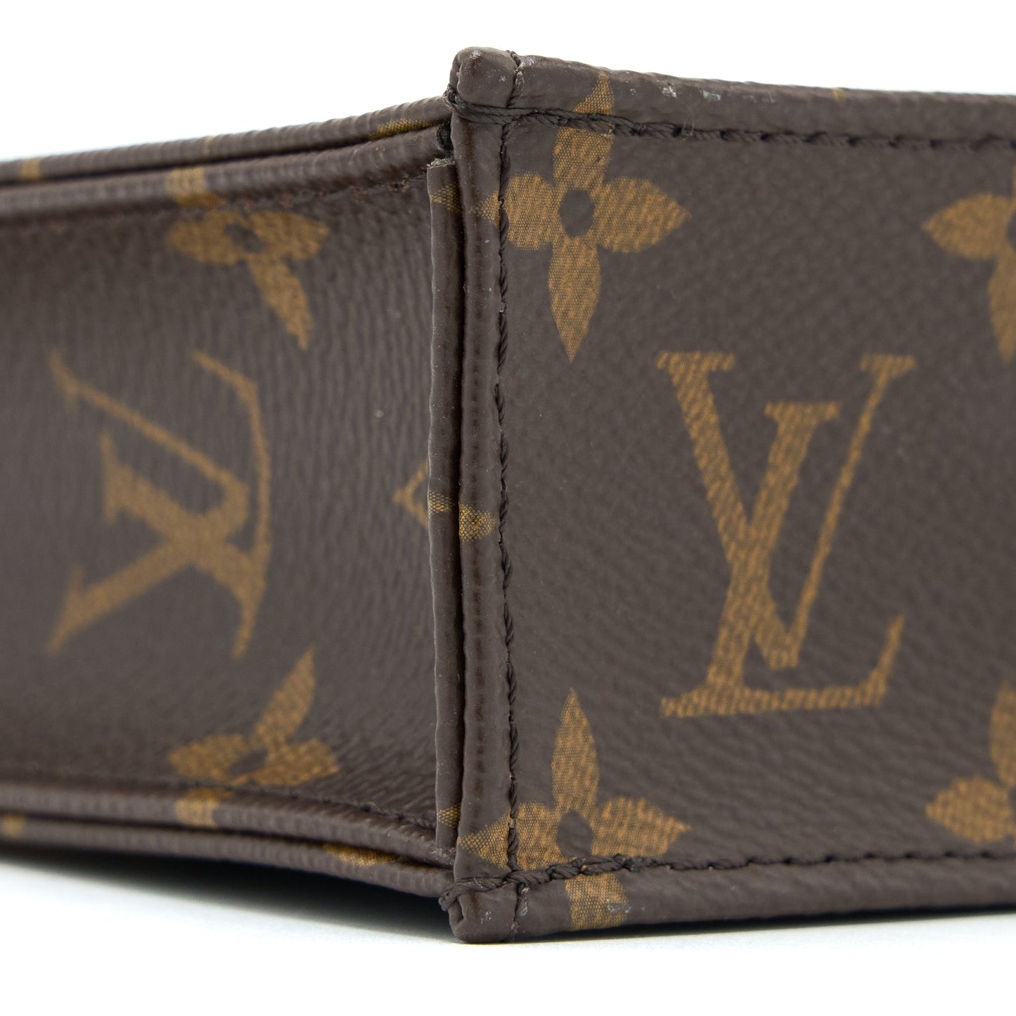 Louis Vuitton Petit Sac Plat Monogram Canvas GHW