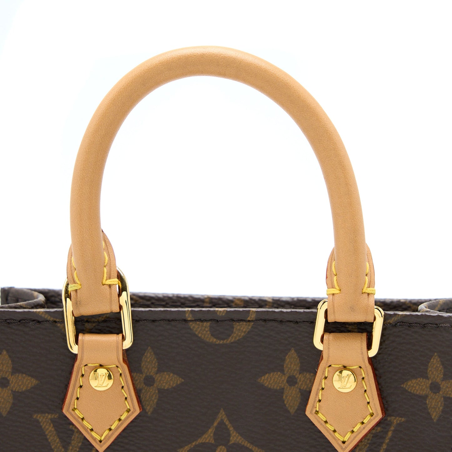Louis Vuitton Petit Sac Plat Monogram Canvas GHW