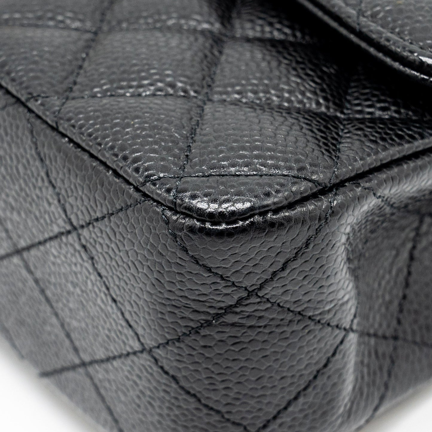 Chanel Medium Classic Double Flap Bag Caviar Black GHW