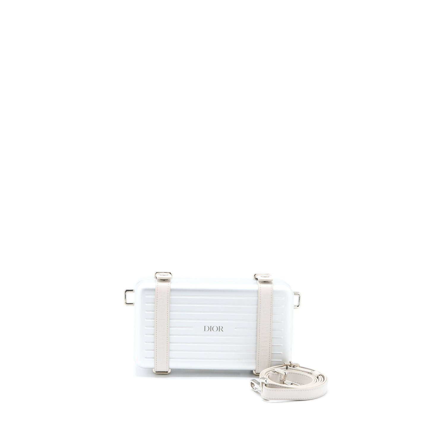 Luxury Dior Luxury Dior X Rimowa Shoulder Bag Aluminium/Calfskin SHW