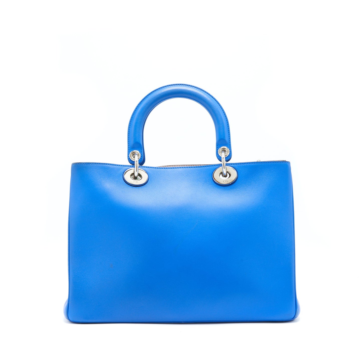 Luxury Dior Luxury Diorissimo Tote bag Blue SHW