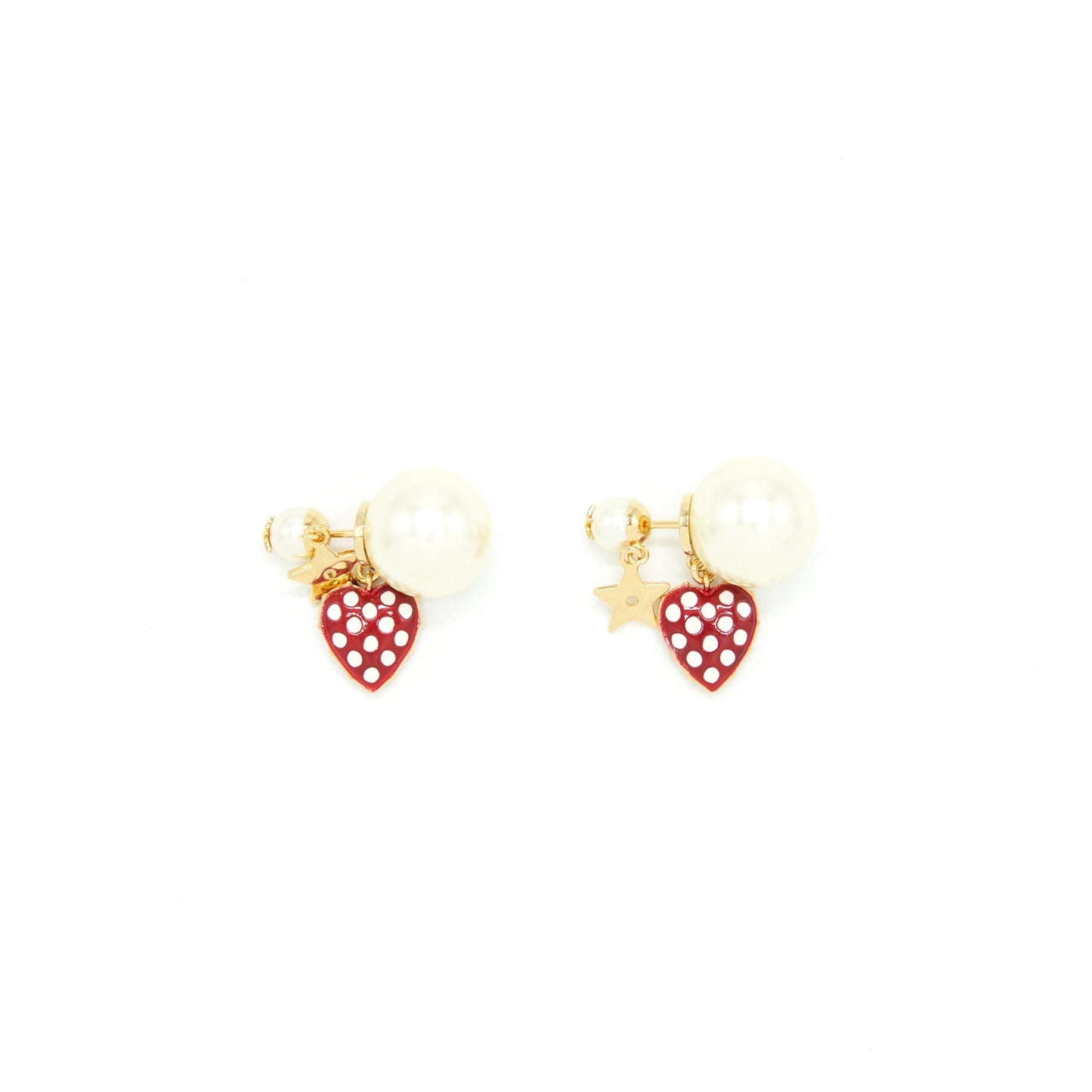 Luxury Dior Heat and Pearl earing