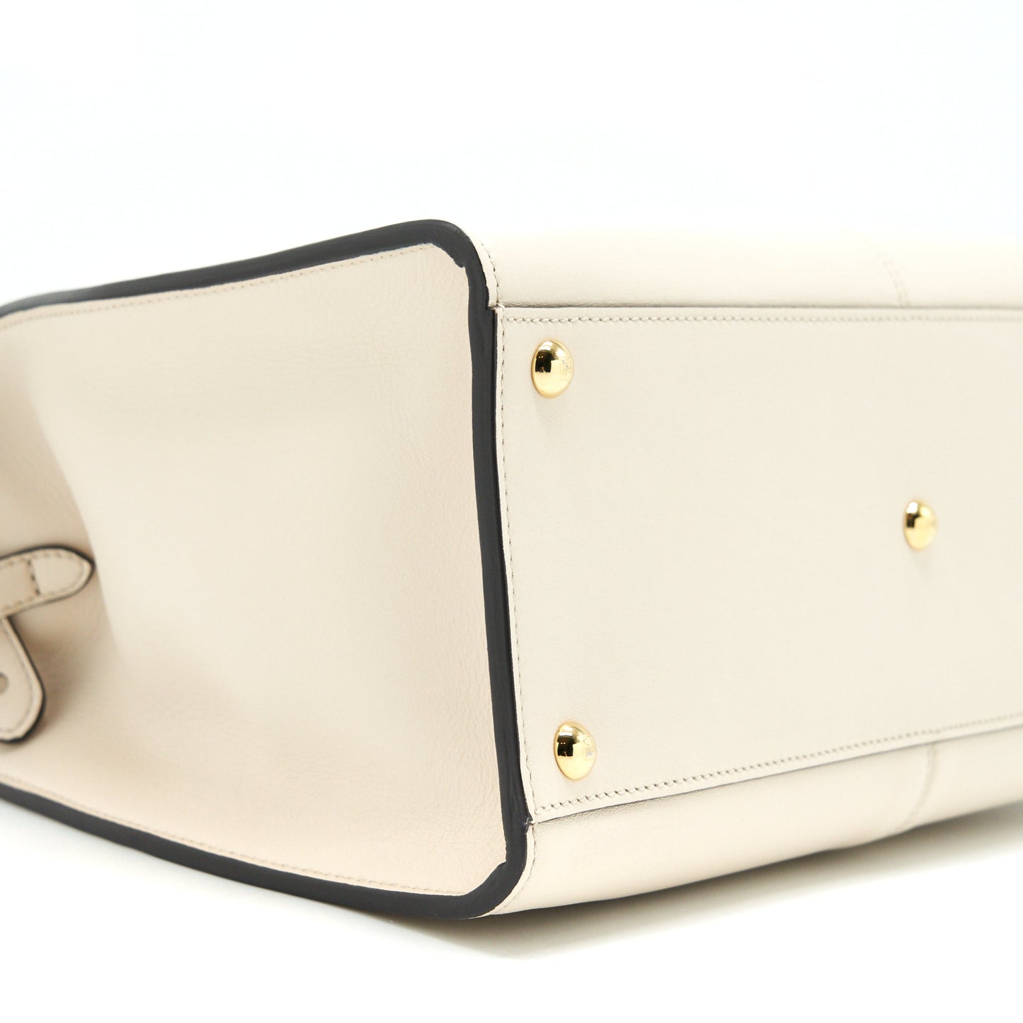 Fendi Peekaboo X-Lite Calfskin Camelia GHW