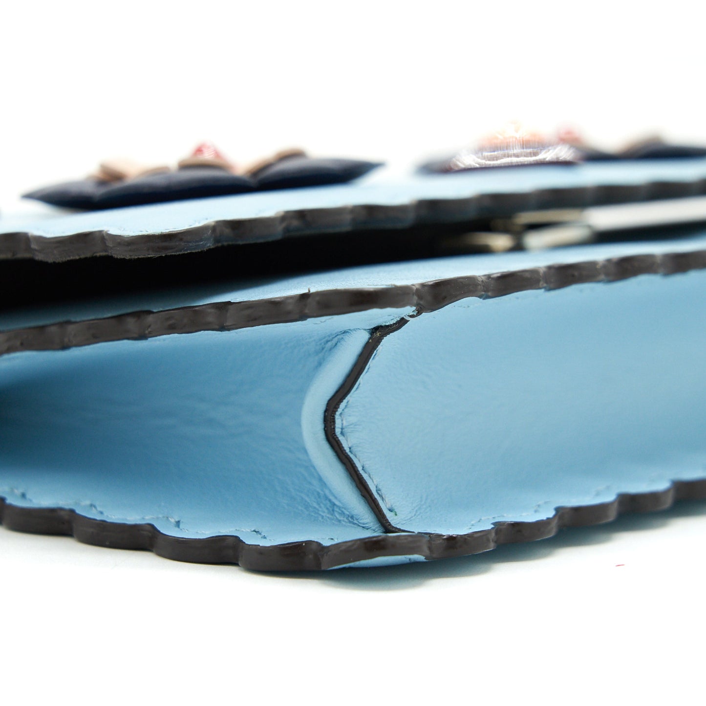 Fendi Wallet On Chain Monster Blue
