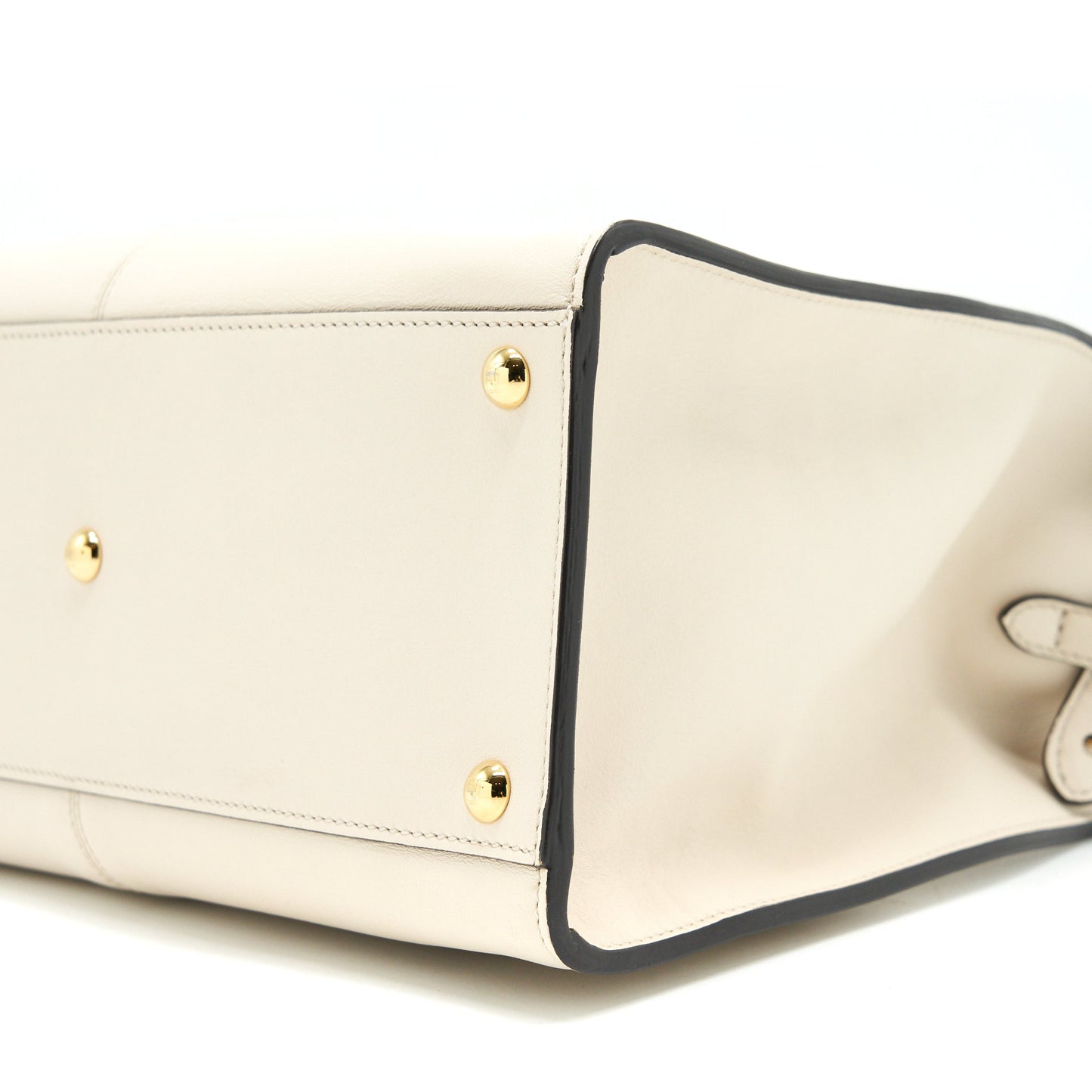 Fendi Peekaboo X-Lite Calfskin Camelia GHW