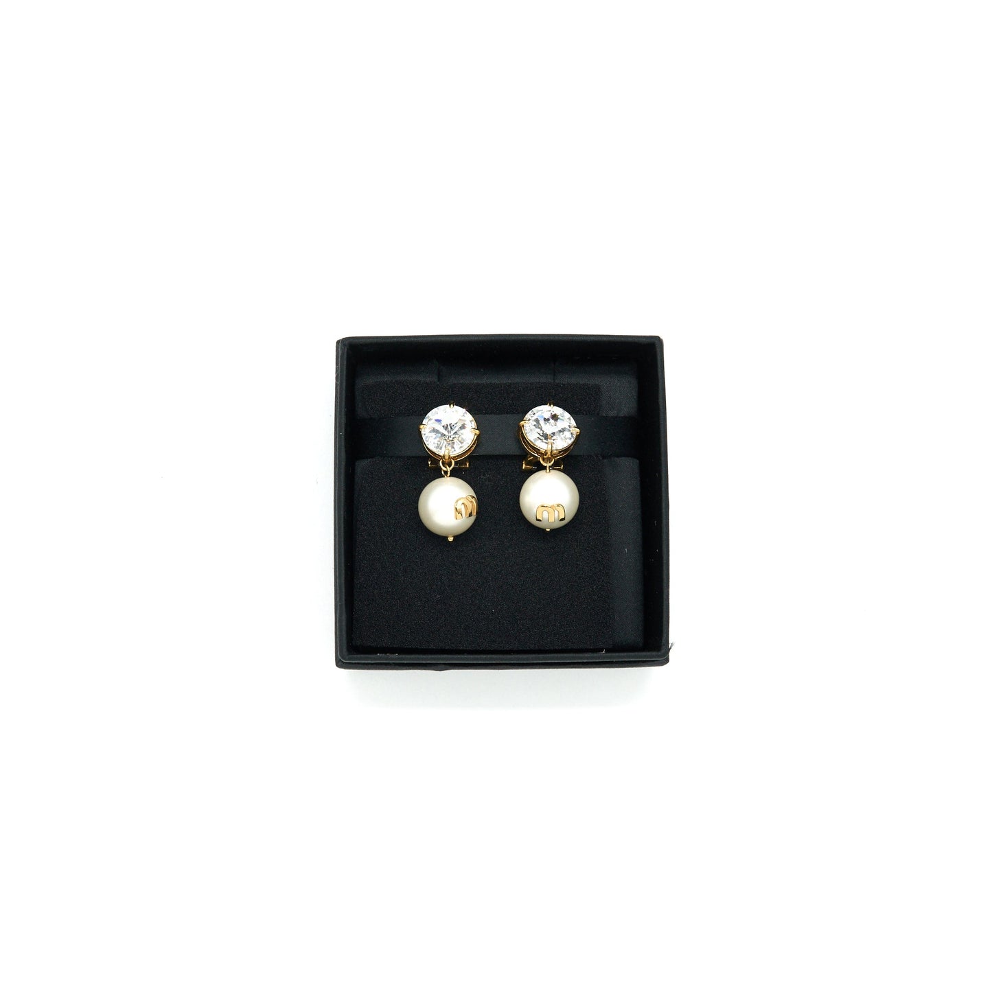 Miu Miu Pearl Ear-Clips