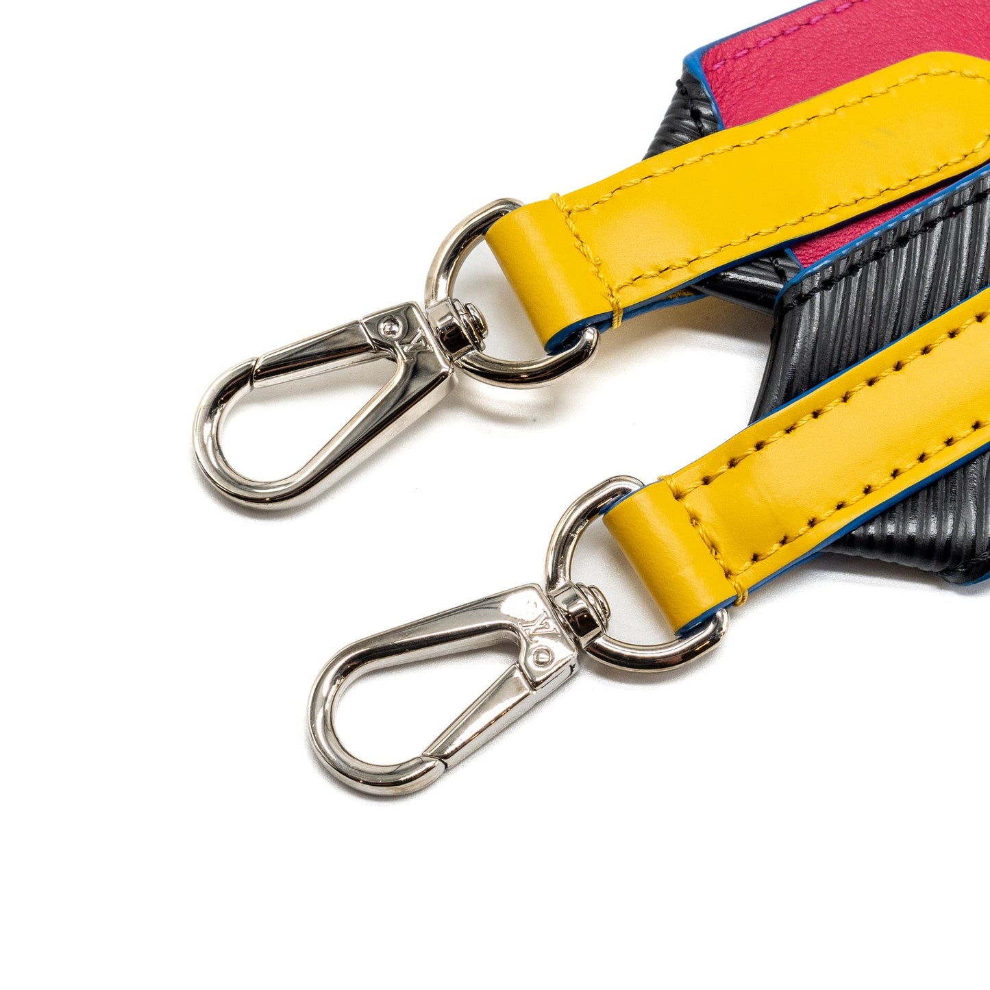 Louis Vuitton shoulder strap epi multicolour SHW