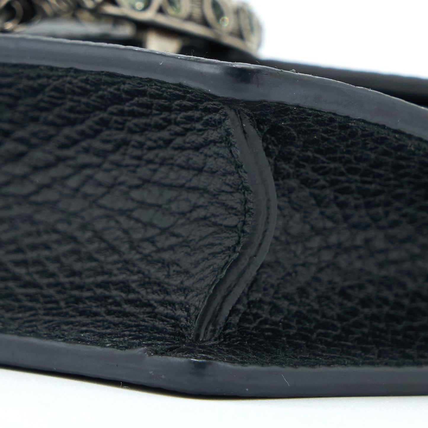 Gucci Super Mini Dionysus Bag Calfskin Black Ruthenium Hardware