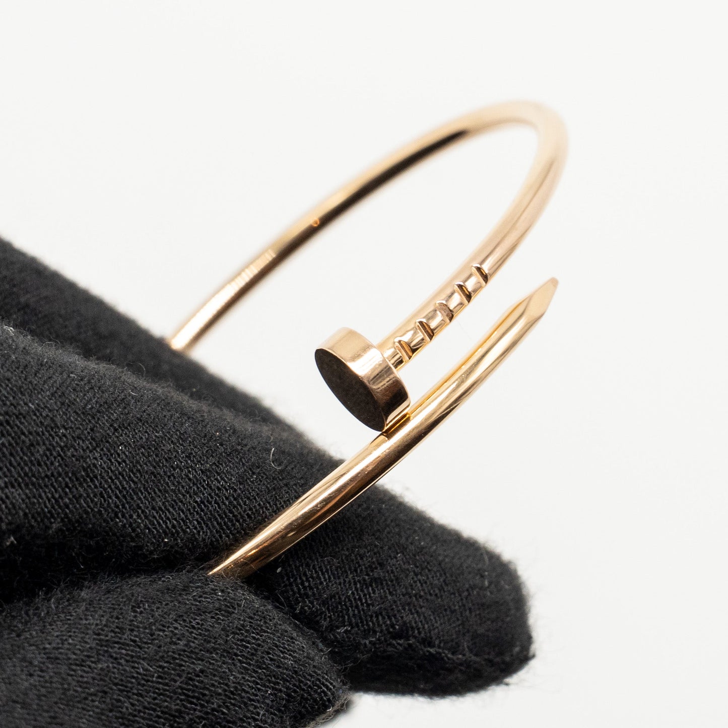 CARTIER Size 16 Juste un Clou Bracelet Small Model Rose Gold