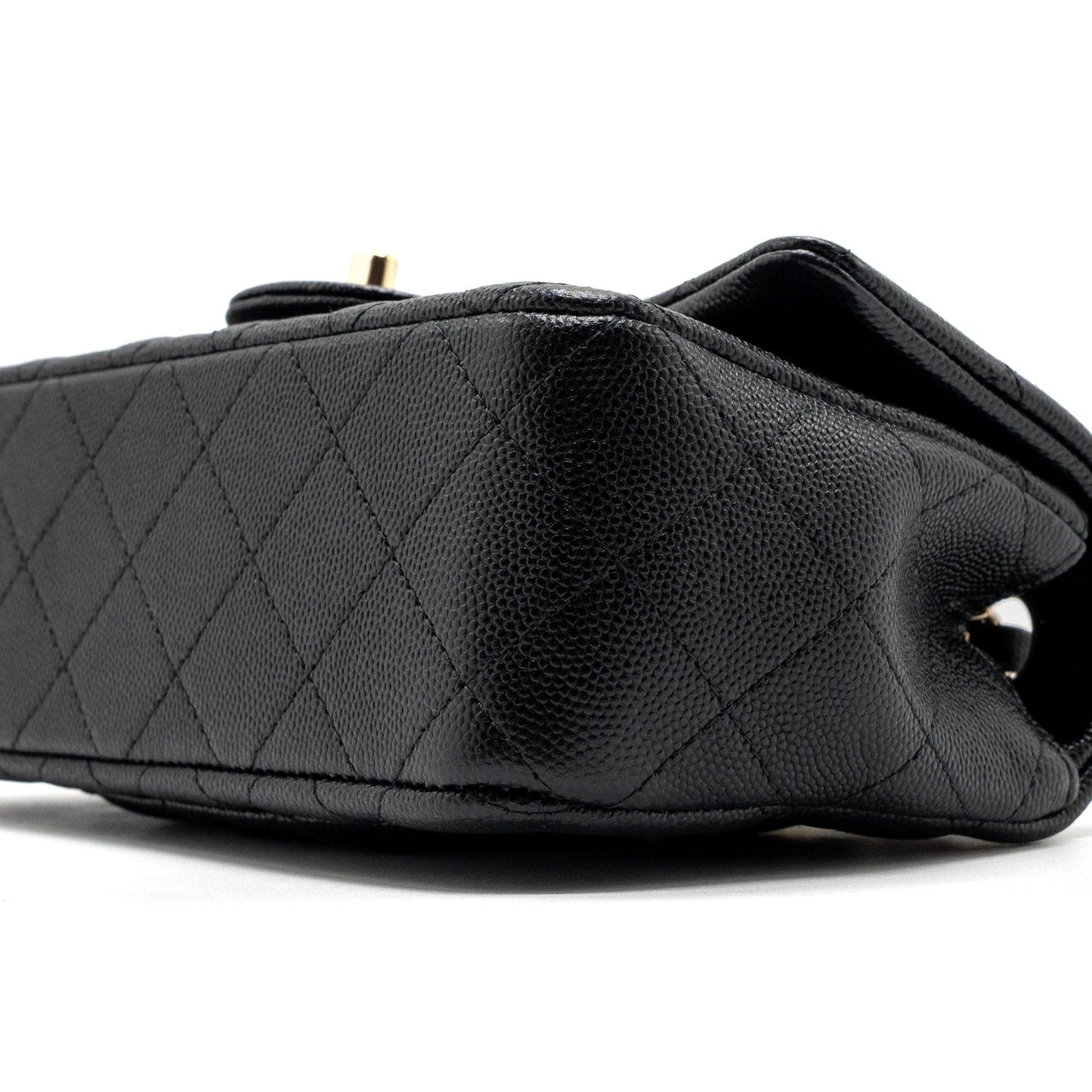 Chanel Classic Mini Rectangular Flap Bag Caviar Black GHW