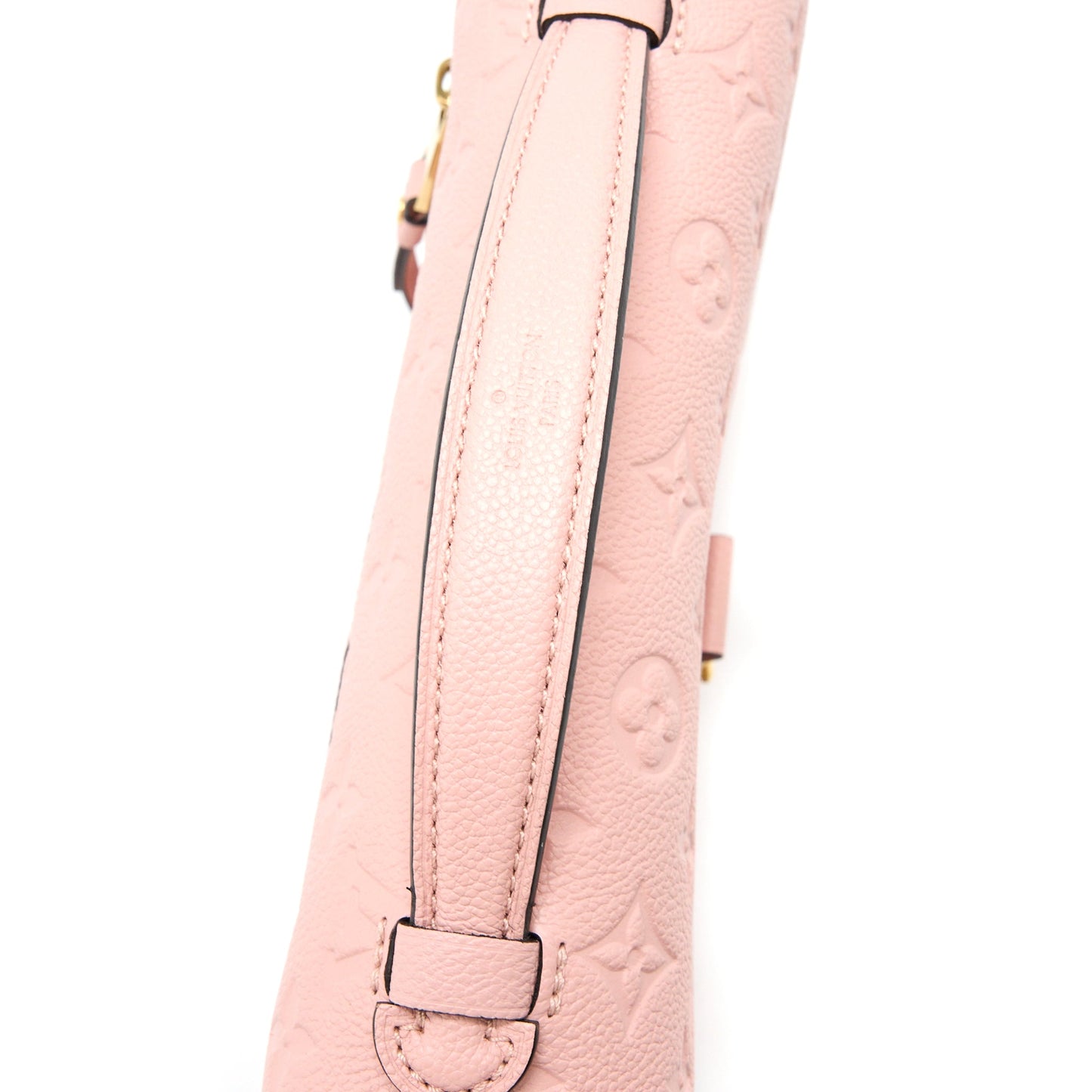 Louis Vuitton Pochette Métis Monogram Empreinte Pink GHW
