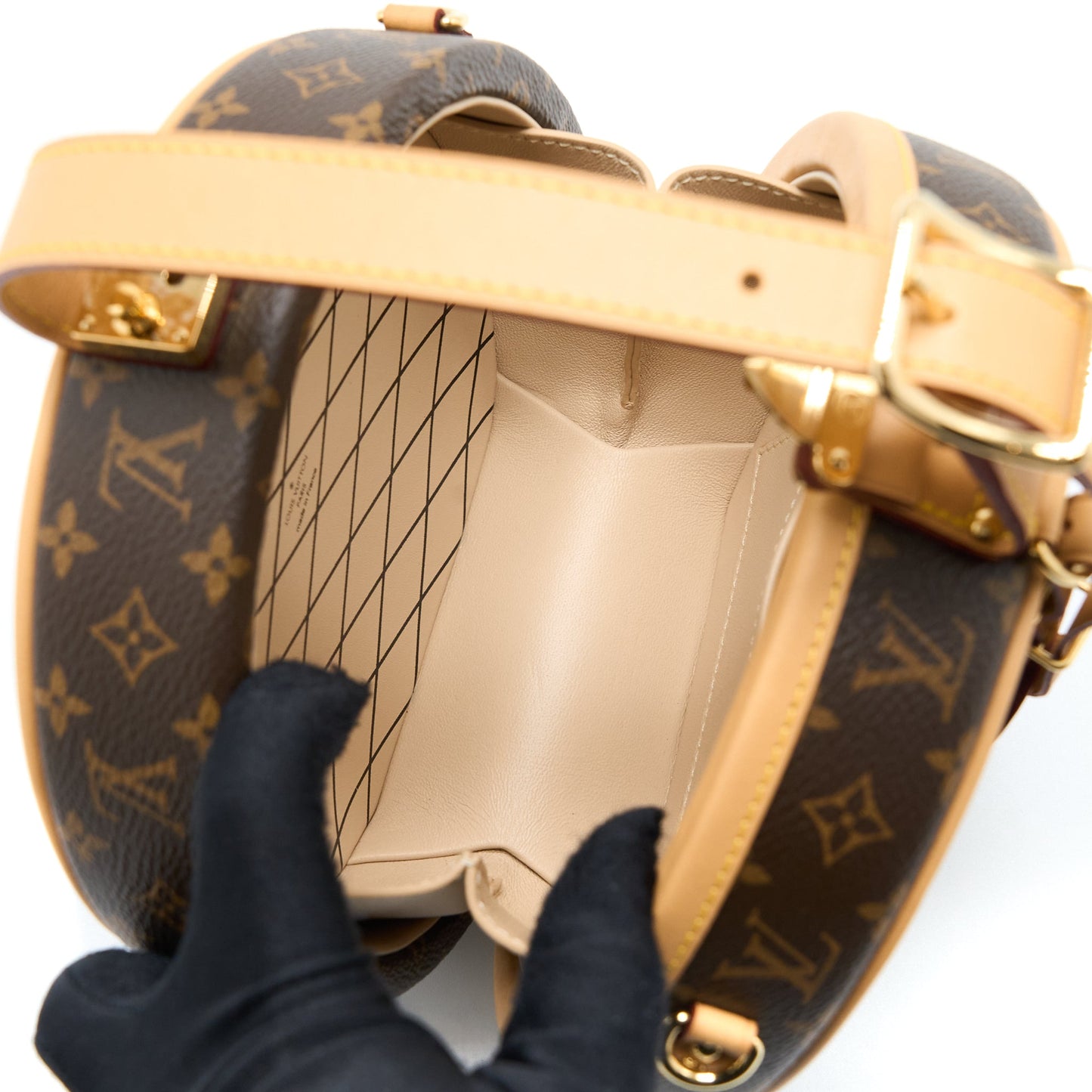 Louis Vuitton Petite Boite Chapeau Monogram Canvas GHW