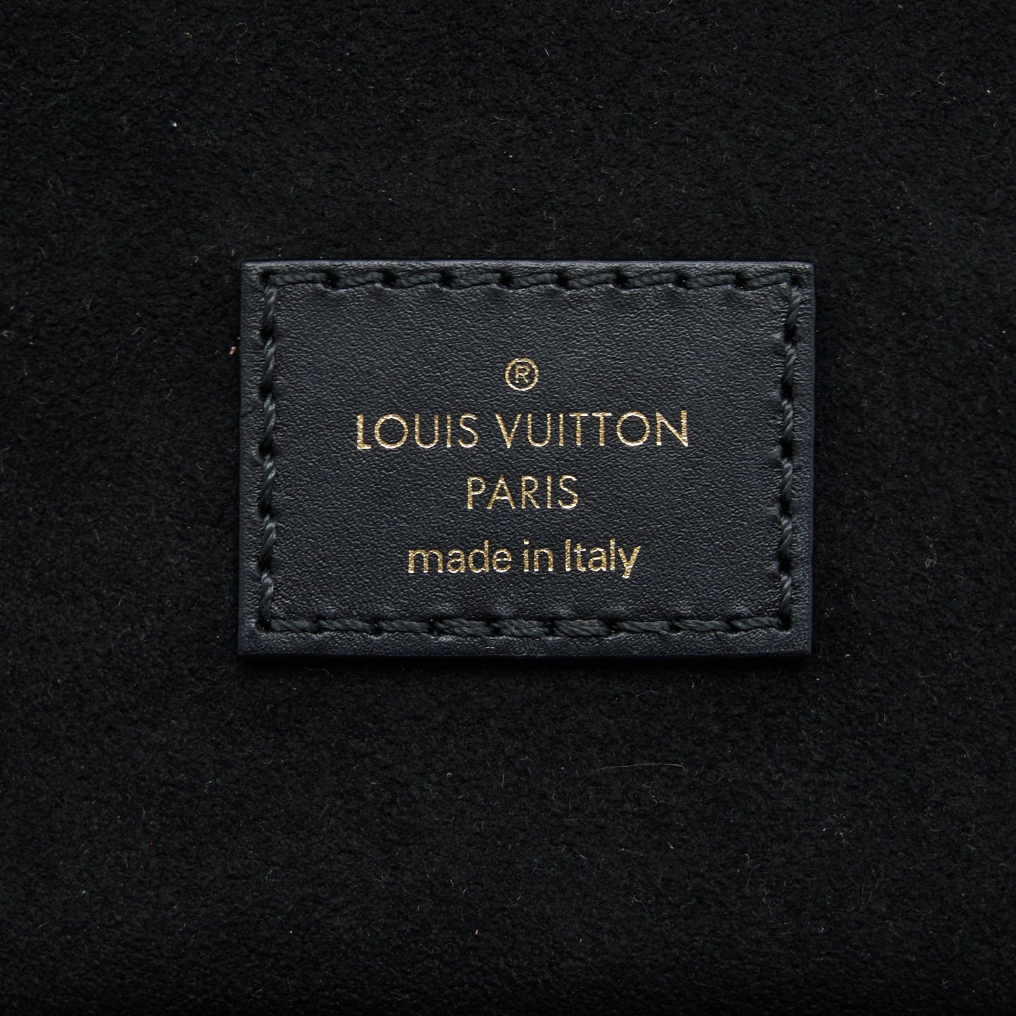 Louis Vuitton Vanity PM Monogram Empreinte Calfskin Black GHW