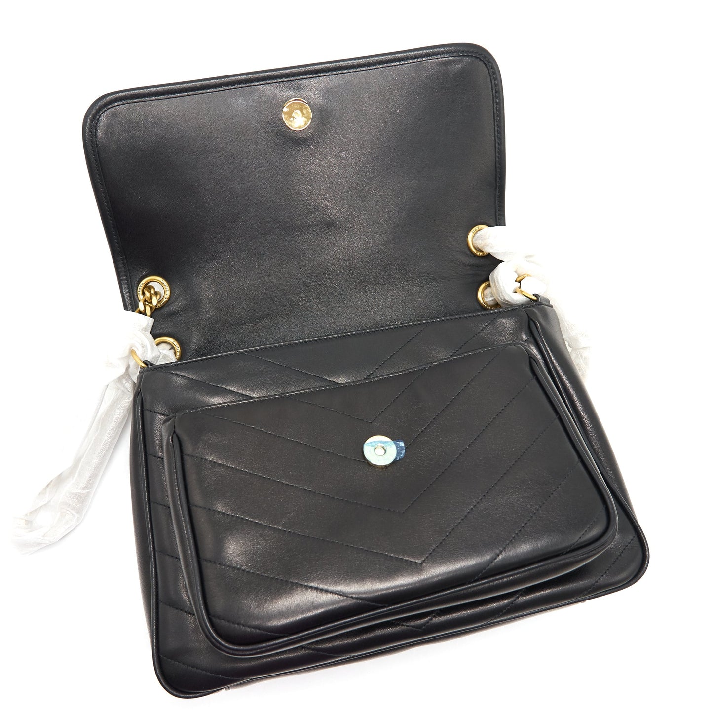 Saint Laurent Medium Niki Black with GHW
