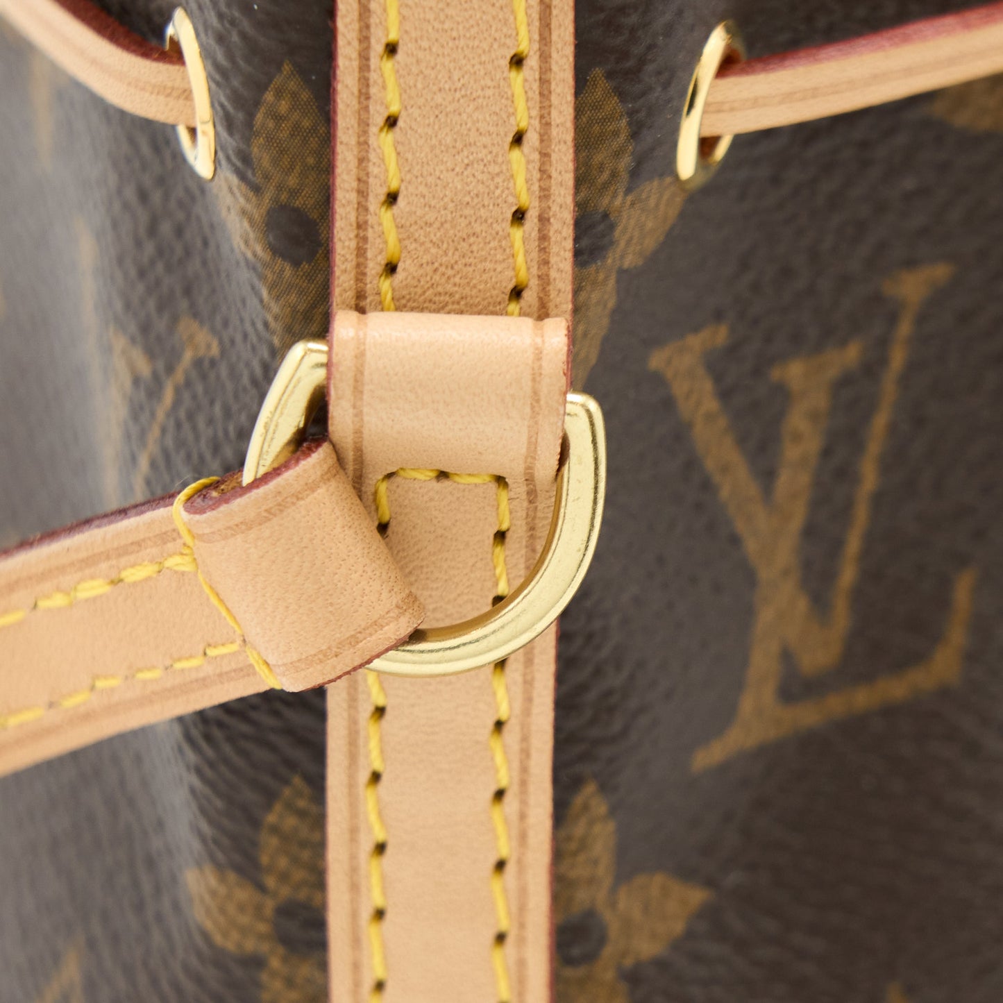 Louis Vuitton Nano Noe Monogram Canvas GHW