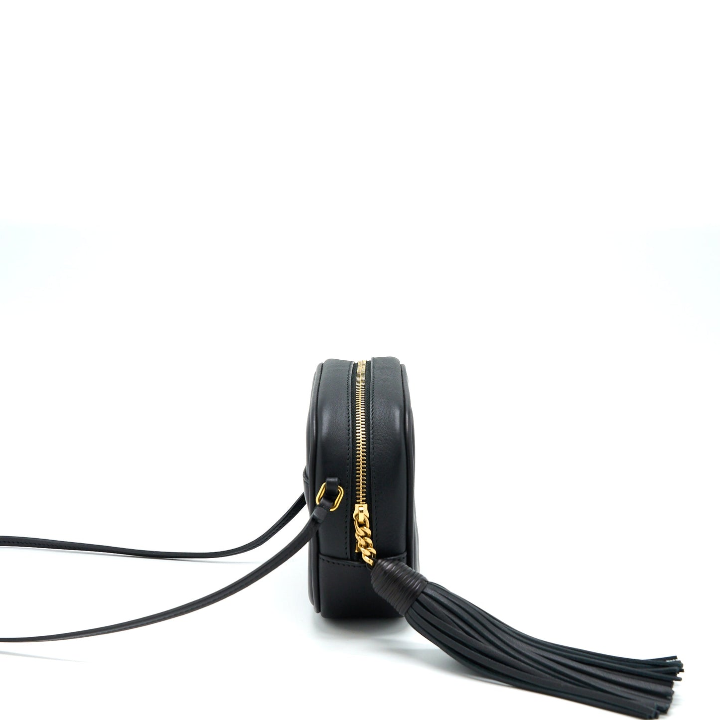 Saint Laurent/ YSL Mini Camera Crossbody Bag Black GHW