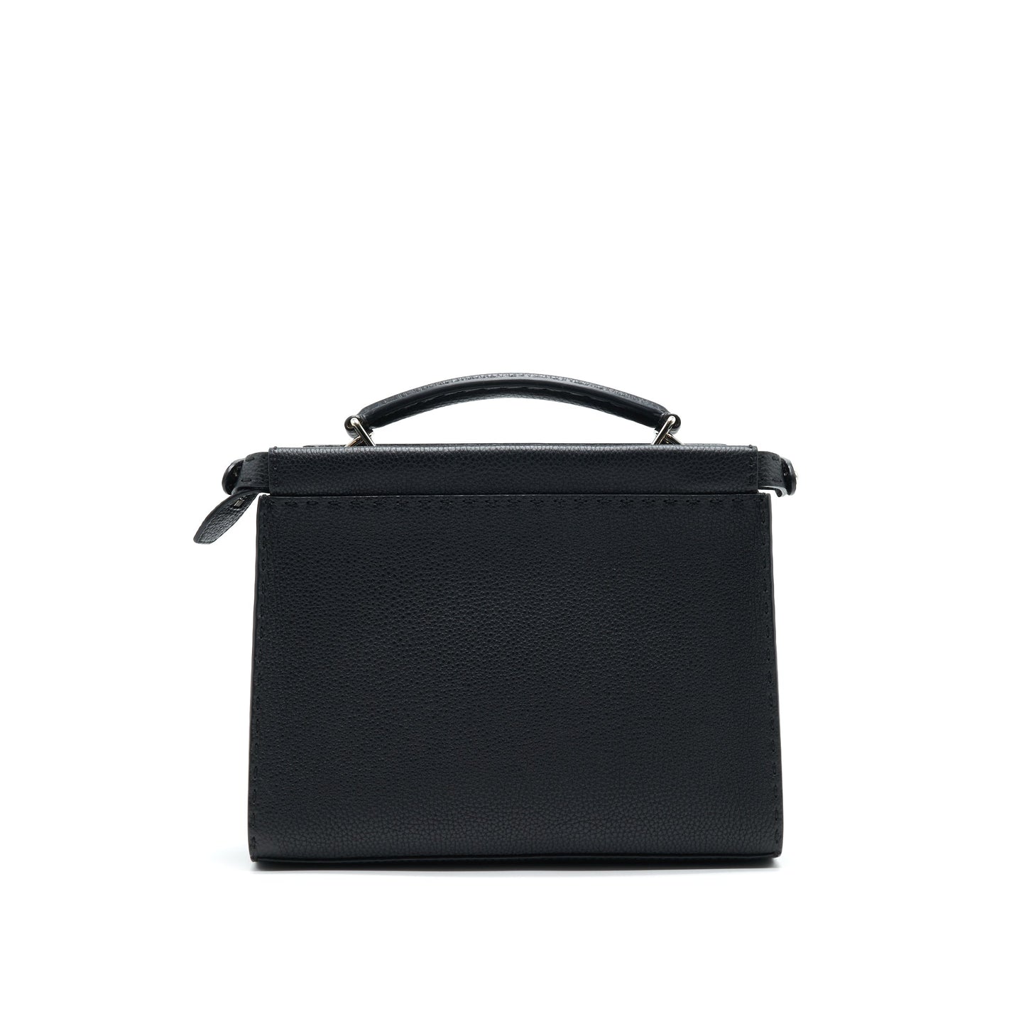 Fendi Peekaboo Iconic Fit Mini Black with SHW