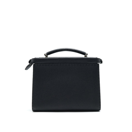 Fendi Peekaboo Iconic Fit Mini Black with SHW