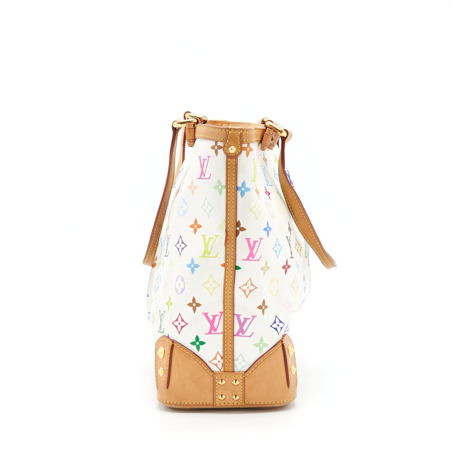 Louis Vuitton Tote Bag White Monogram Multicolour GHW