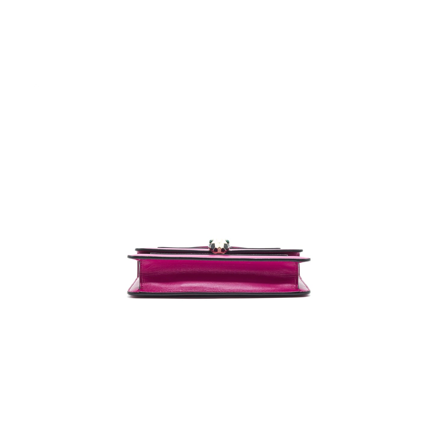 Bvlgari Serpenti Forever Crossbody Flap Bag in Dark Pink
