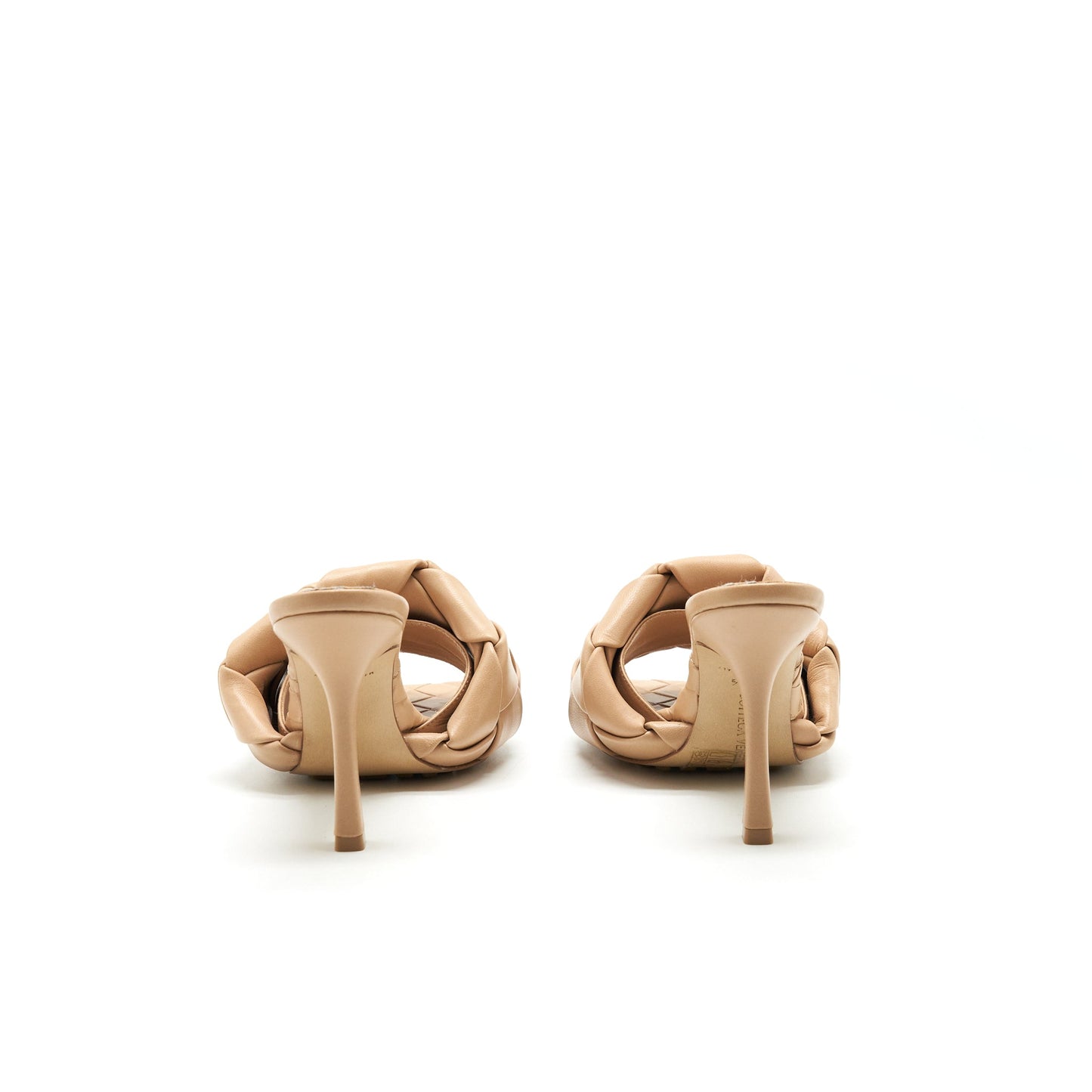 Bottega Veneta Size 35.5 Lido Sandal Heels Cipria
