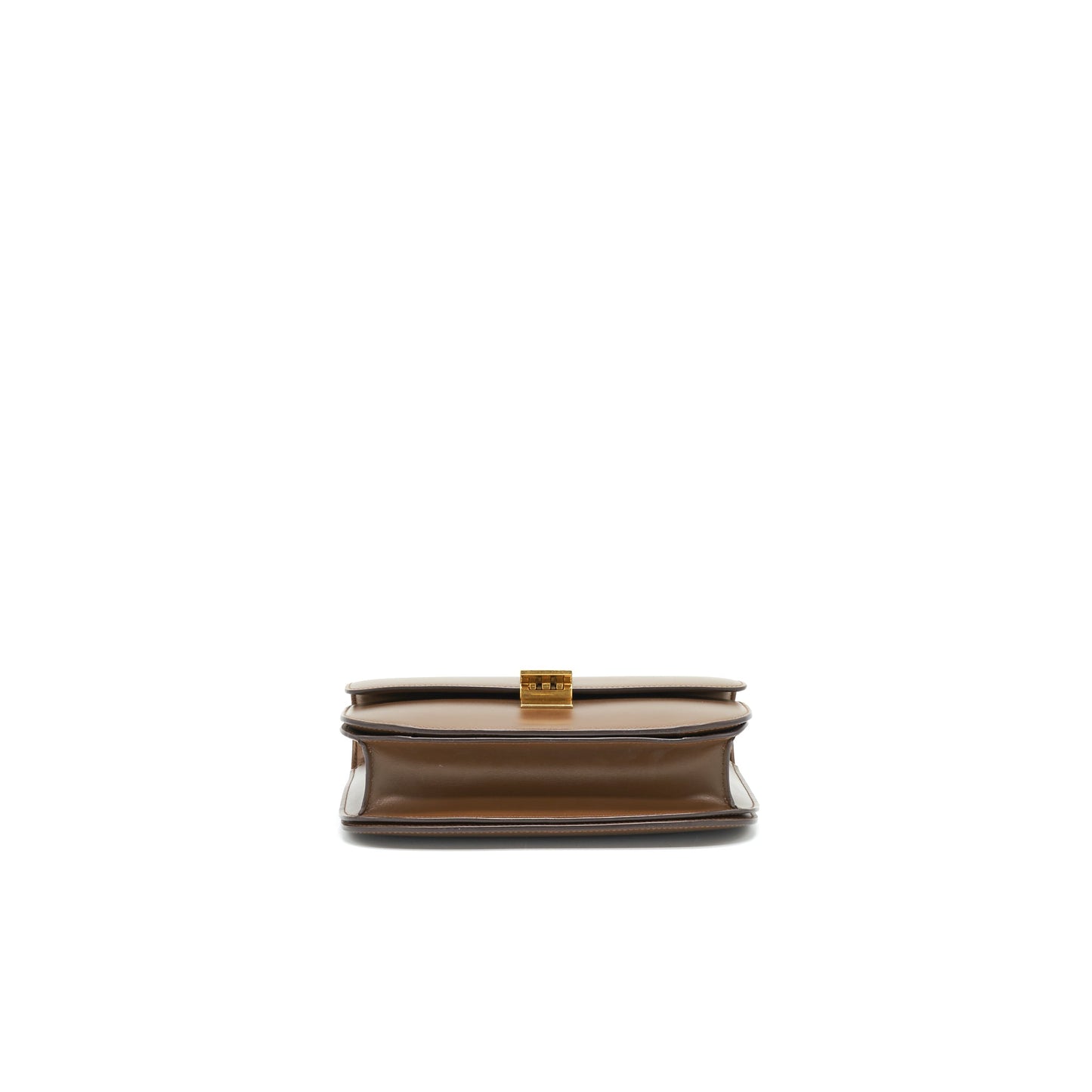 Celine Classic Medium Box Bag in Caramel