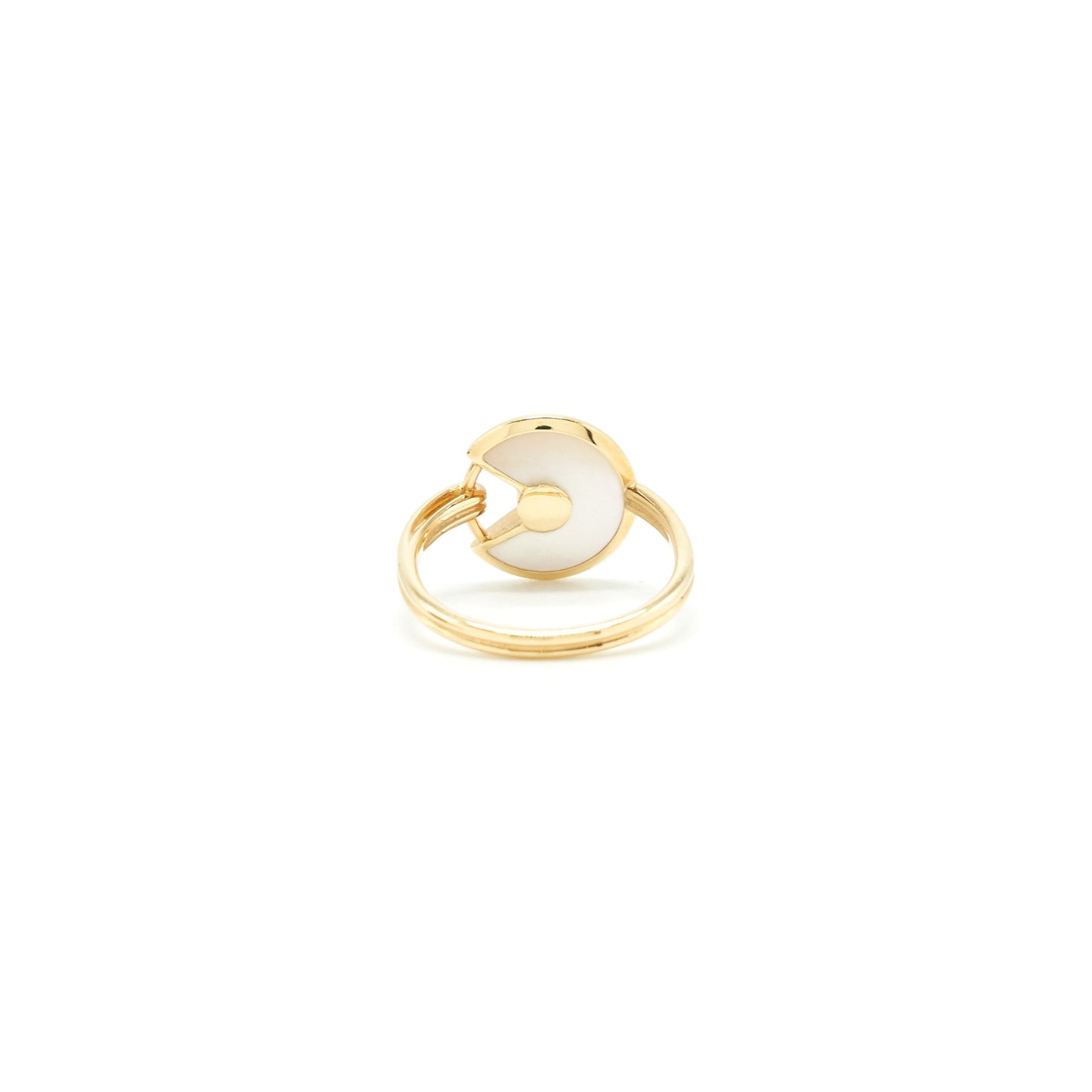 Cartier size 51 Ring Gold diamond