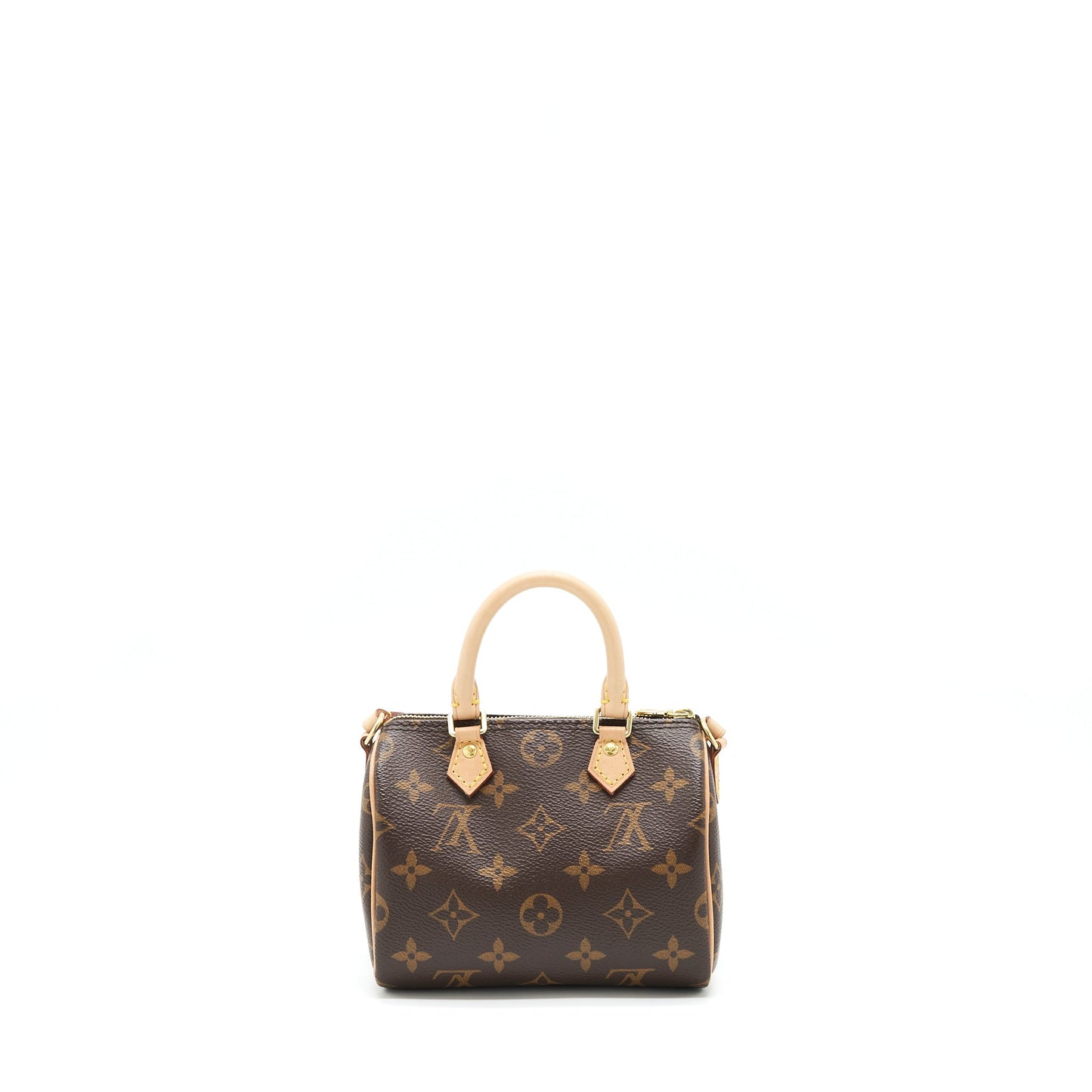 Louis Vuitton Nano Speedy Monogram Canvas GHW