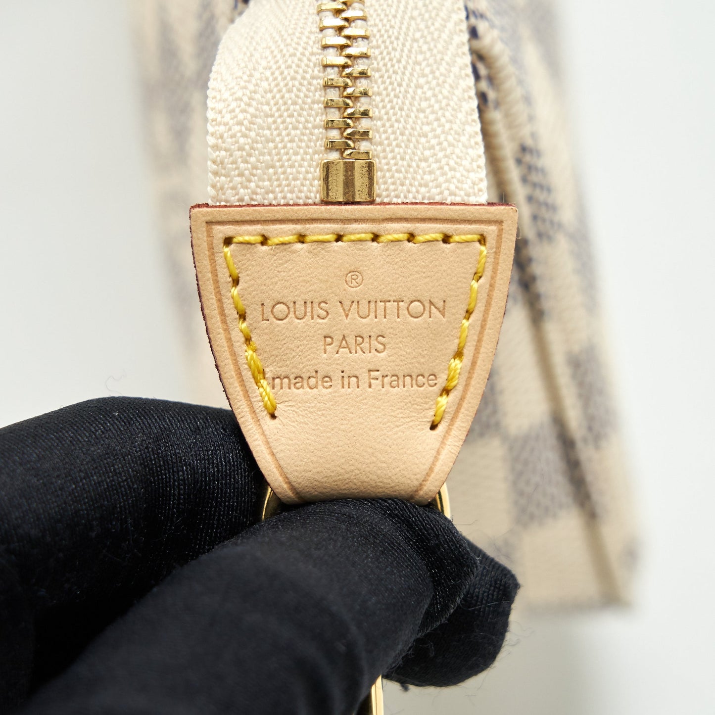 Louis Vuitton Pochette Accessories Damier Azur Canvas