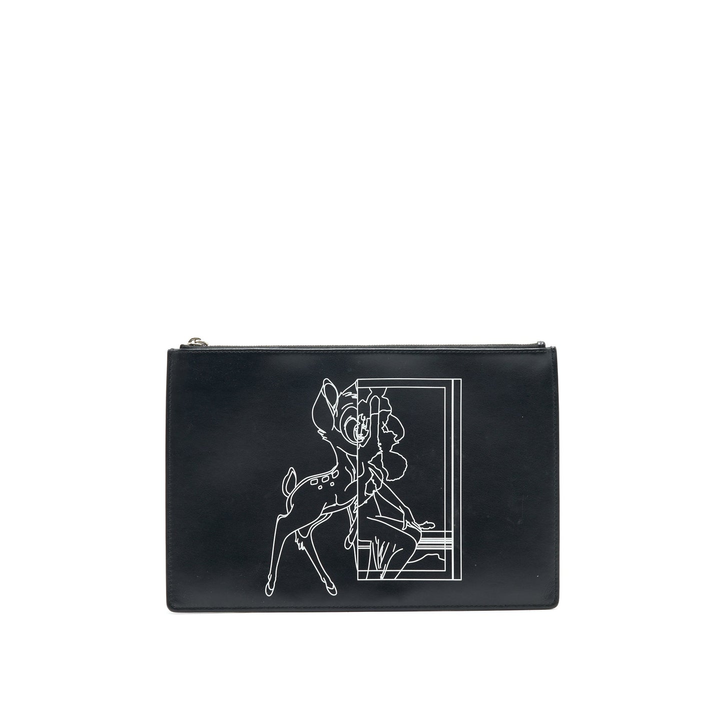 Givenchy Bambi Clutch Black / White