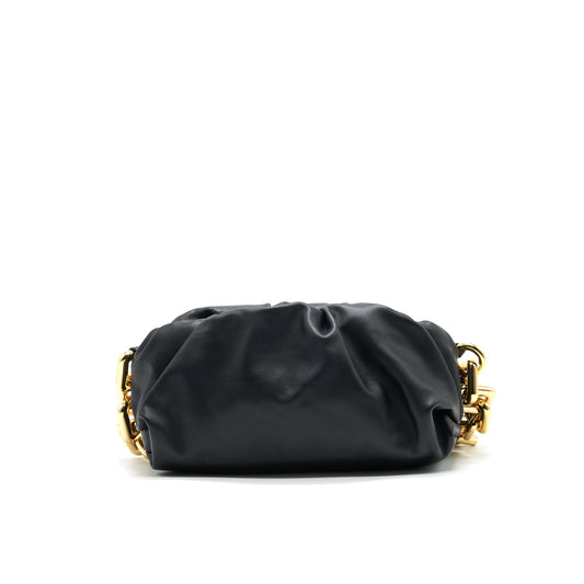 Bottega Veneta Chain Pouch Black GHW
