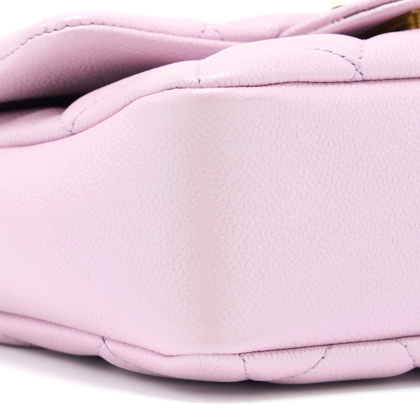 Chanel 21K My Perfect Mini Flap Bag Caviar Pink GHW (Microchip)