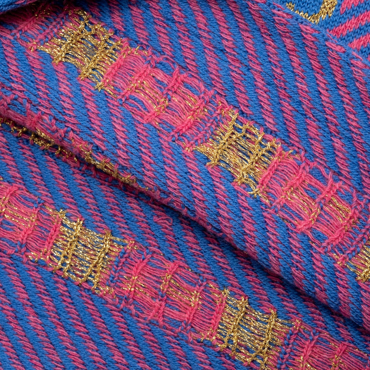 Gucci Size S GG Stripe Jacquard Skirt Wool Multicolour