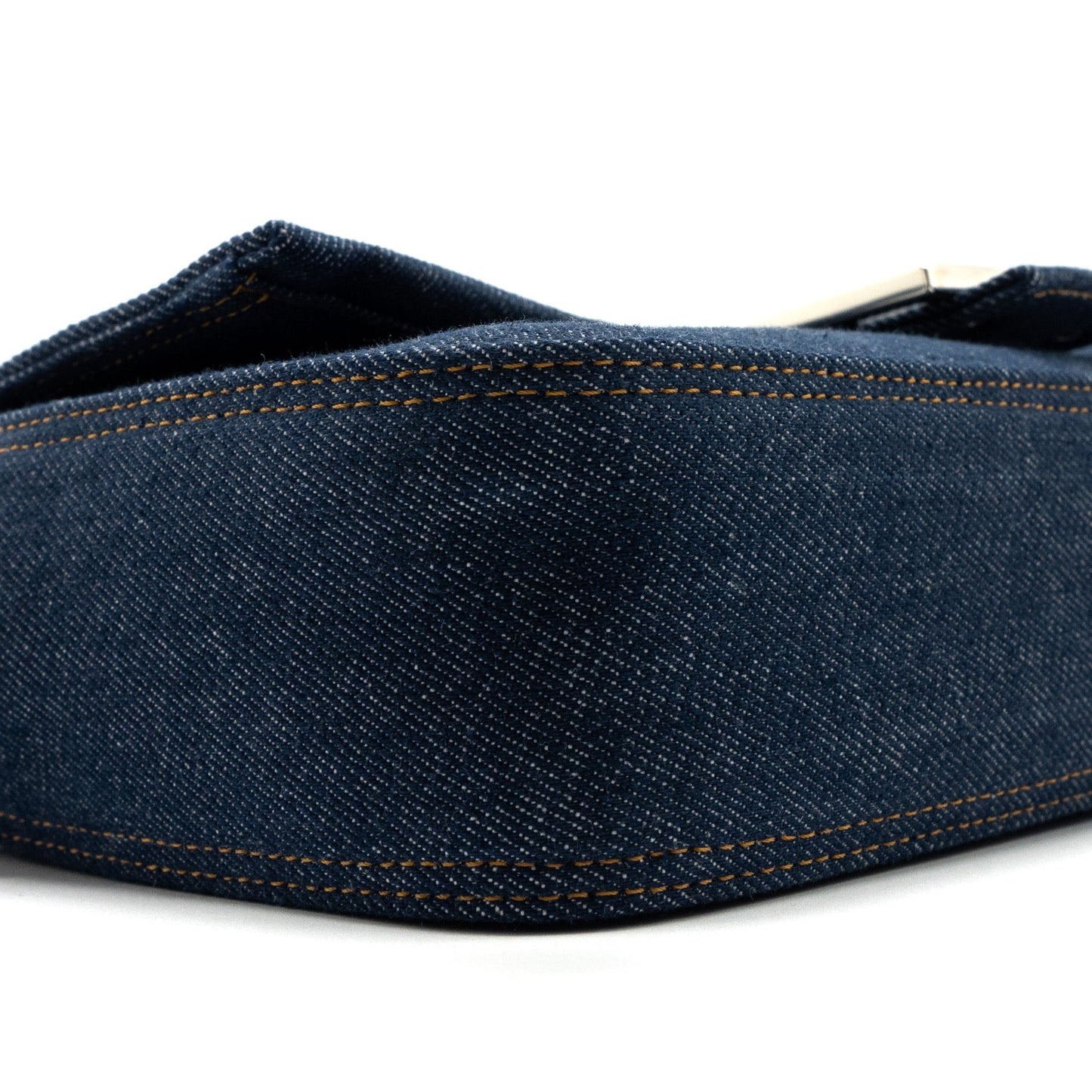Fendi Baguette Denim Blue SHW