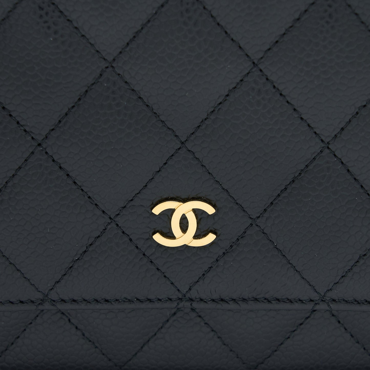 Chanel Classic Wallet on Chain Caviar Black GHW