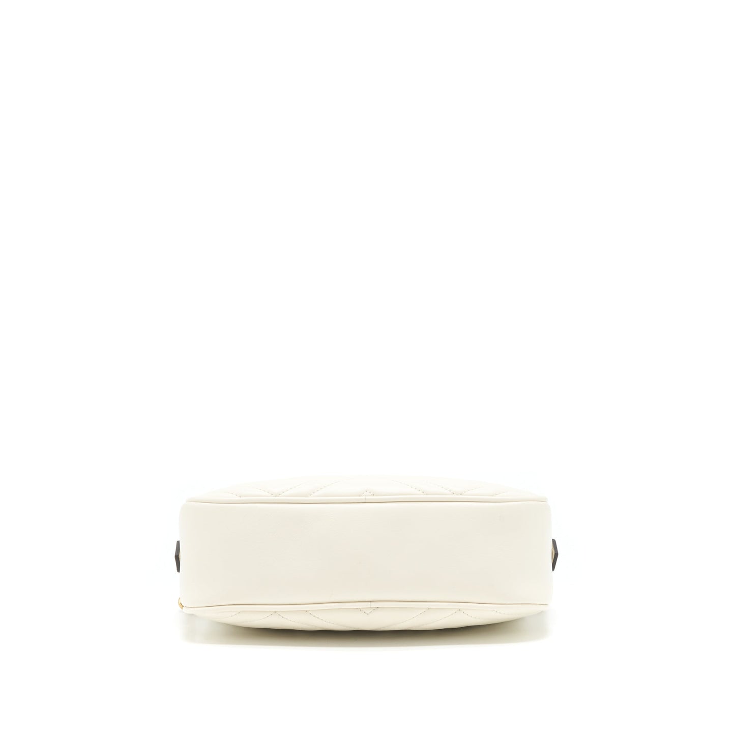 Gucci Marmont Camera Bag White GHW