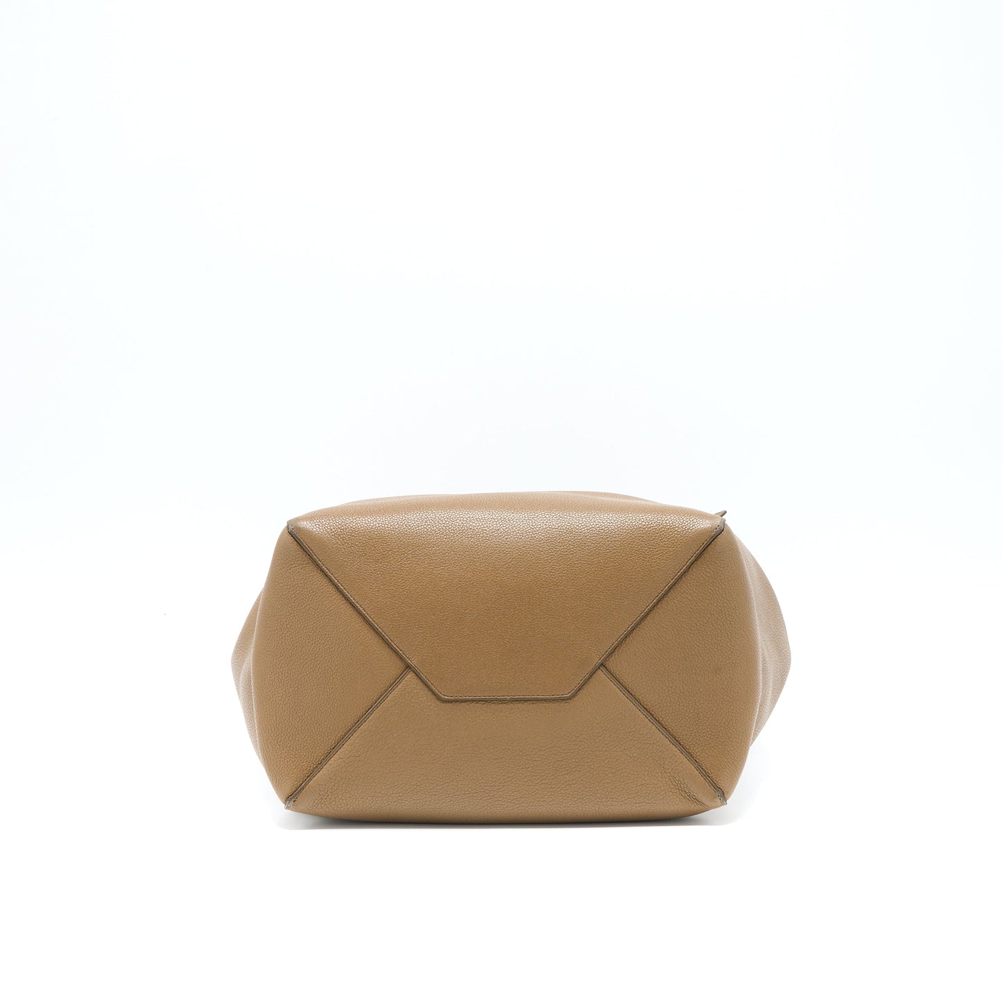 Celine Small Cabas Phantom Calfskin Taupe SHW