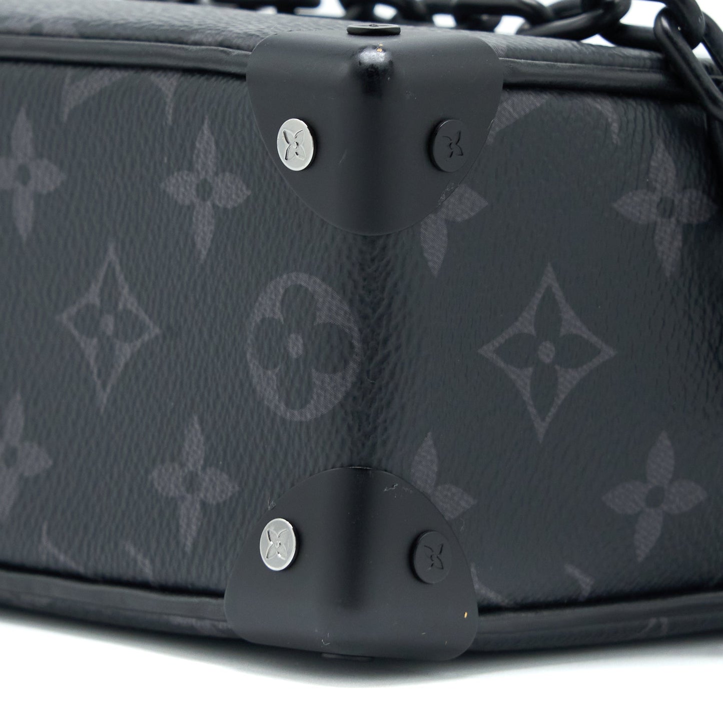 Louis Vuitton Mini Soft Trunk Monogram Eclipse Canvas Black Hardware