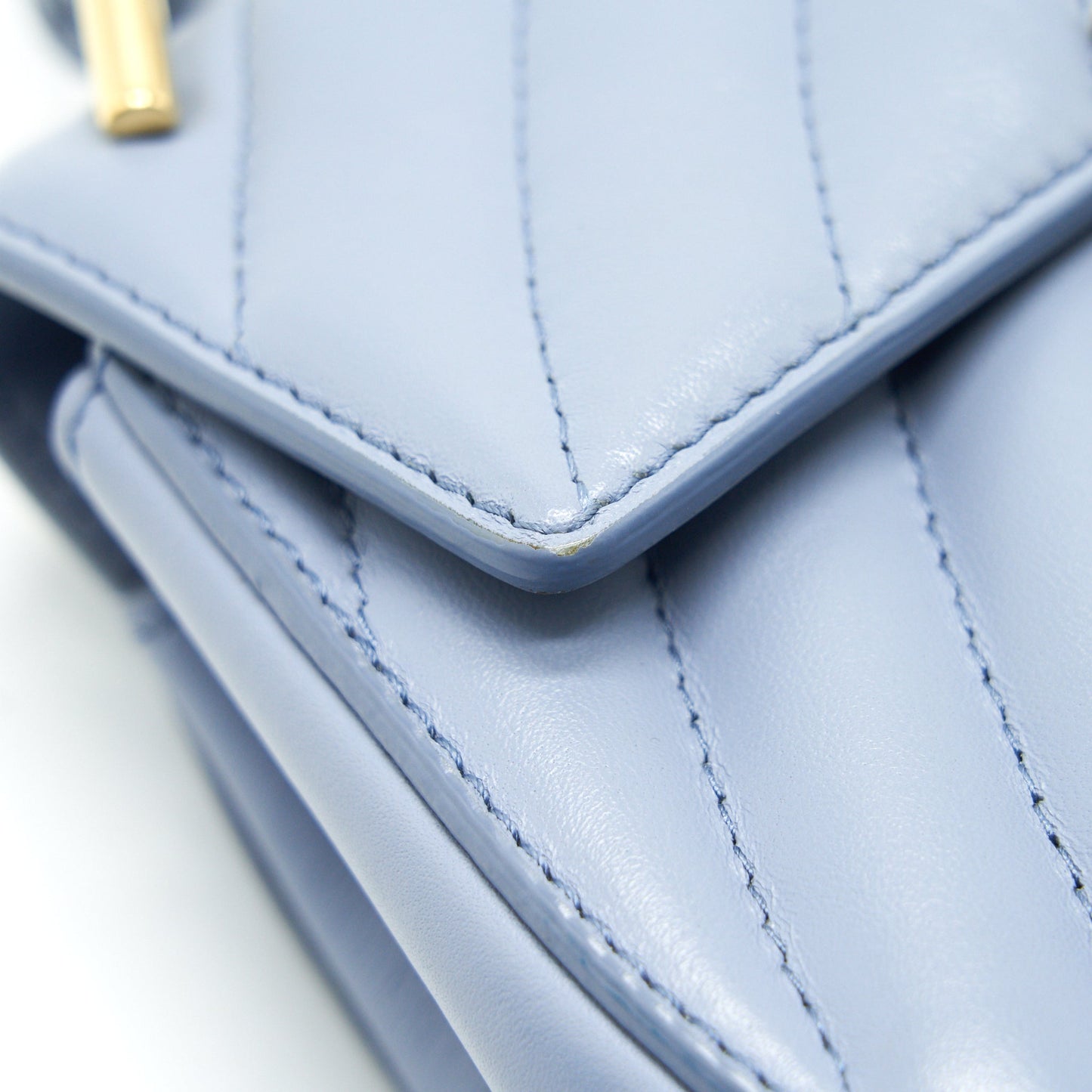 Chloe Mini Drew Bijou in Light Blue GHW