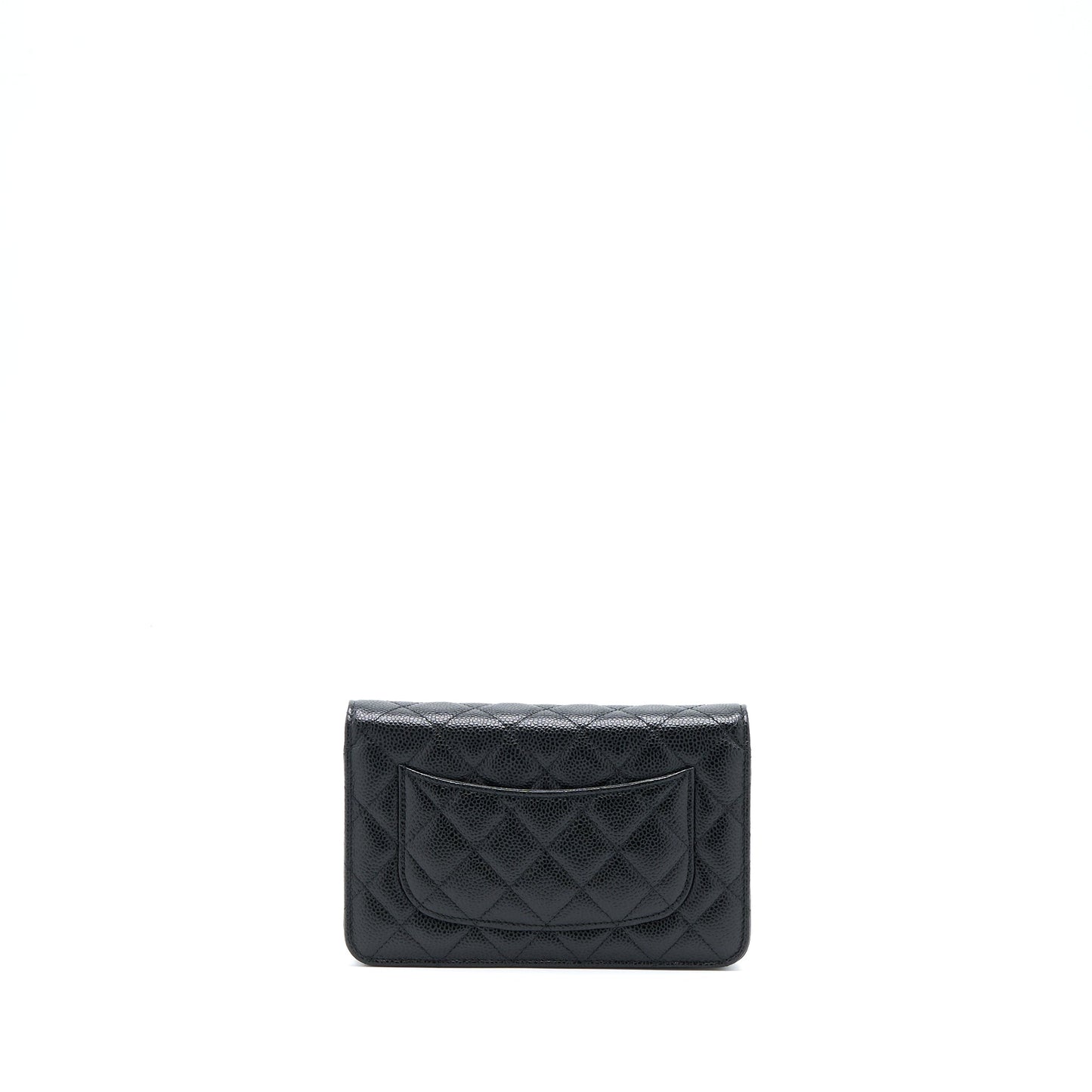 Chanel Classic Wallet On Chain Caviar Black GHW