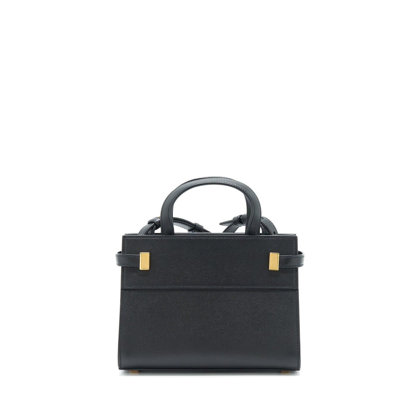 Saint Laurent/YSL Manhattan Nano Shopping Bag Calfskin Black GHW