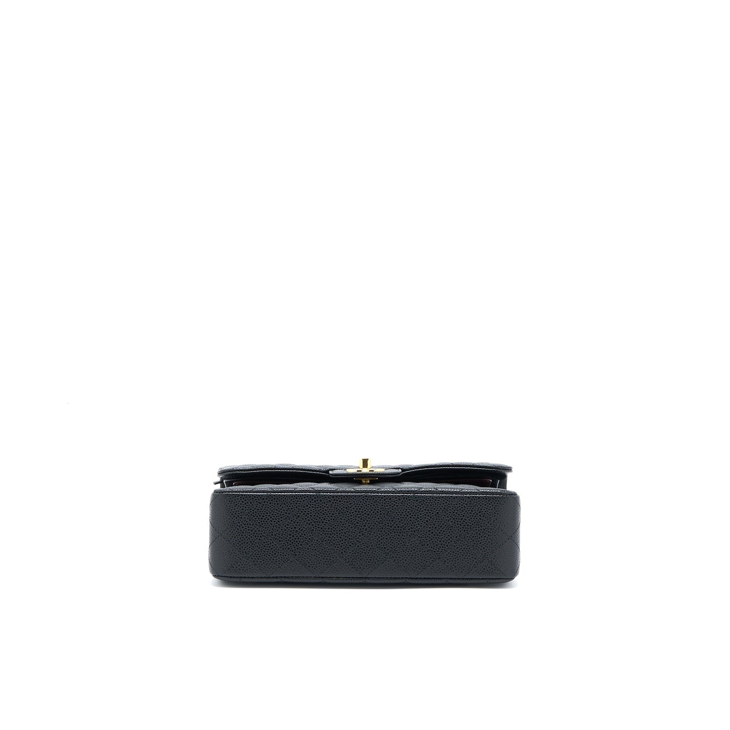 Chanel Small Classic Double Flap Bag Caviar Black GHW (Microchip)